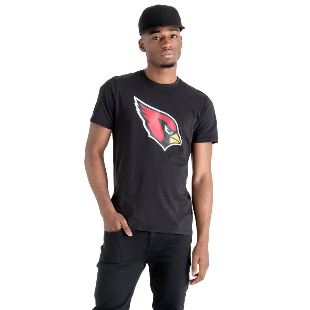 Arizona Cardinals Team Logo Football NFL T-Shirt Schwarz