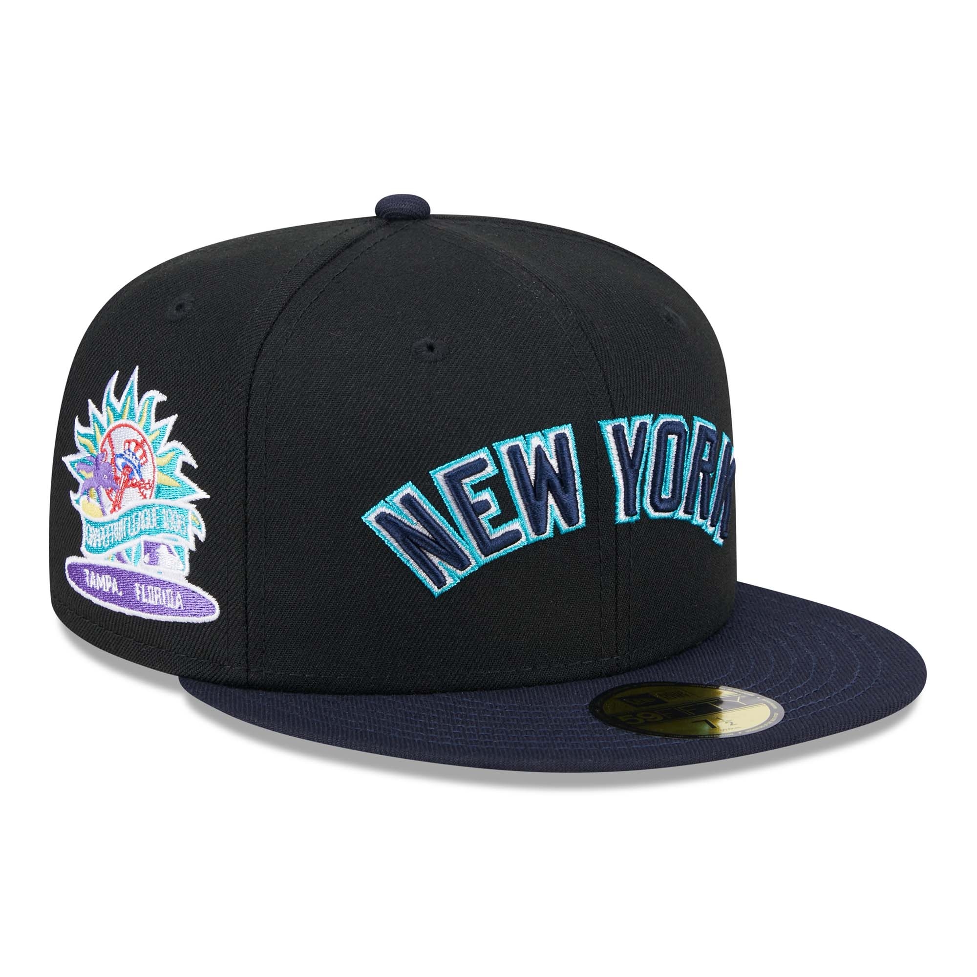 New York Yankees Retro 1996 Spring Training New Era 59FIFTY Fitted Cap Black