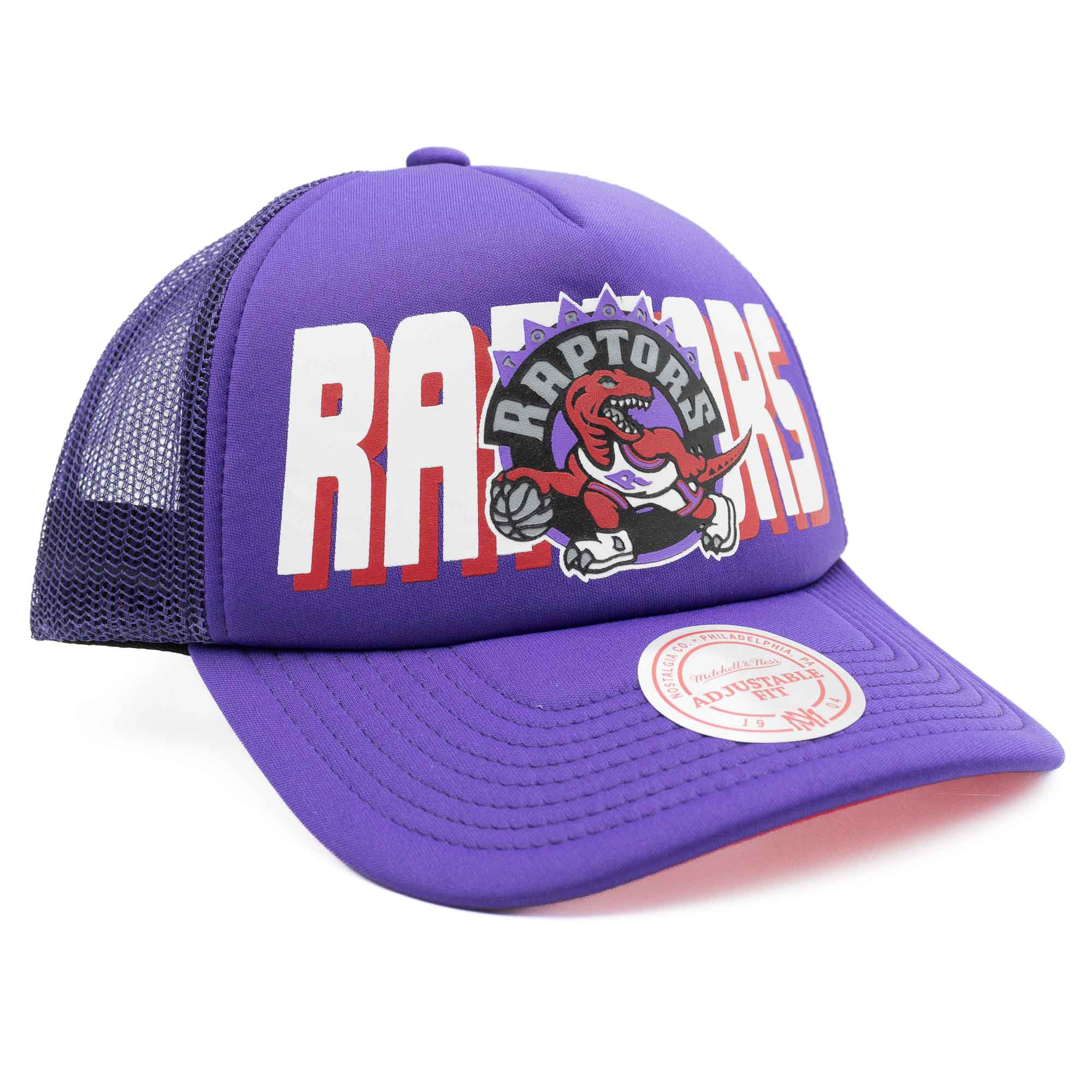 Toronto Raptors NBA Billboard Mitchell & Ness Trucker Cap