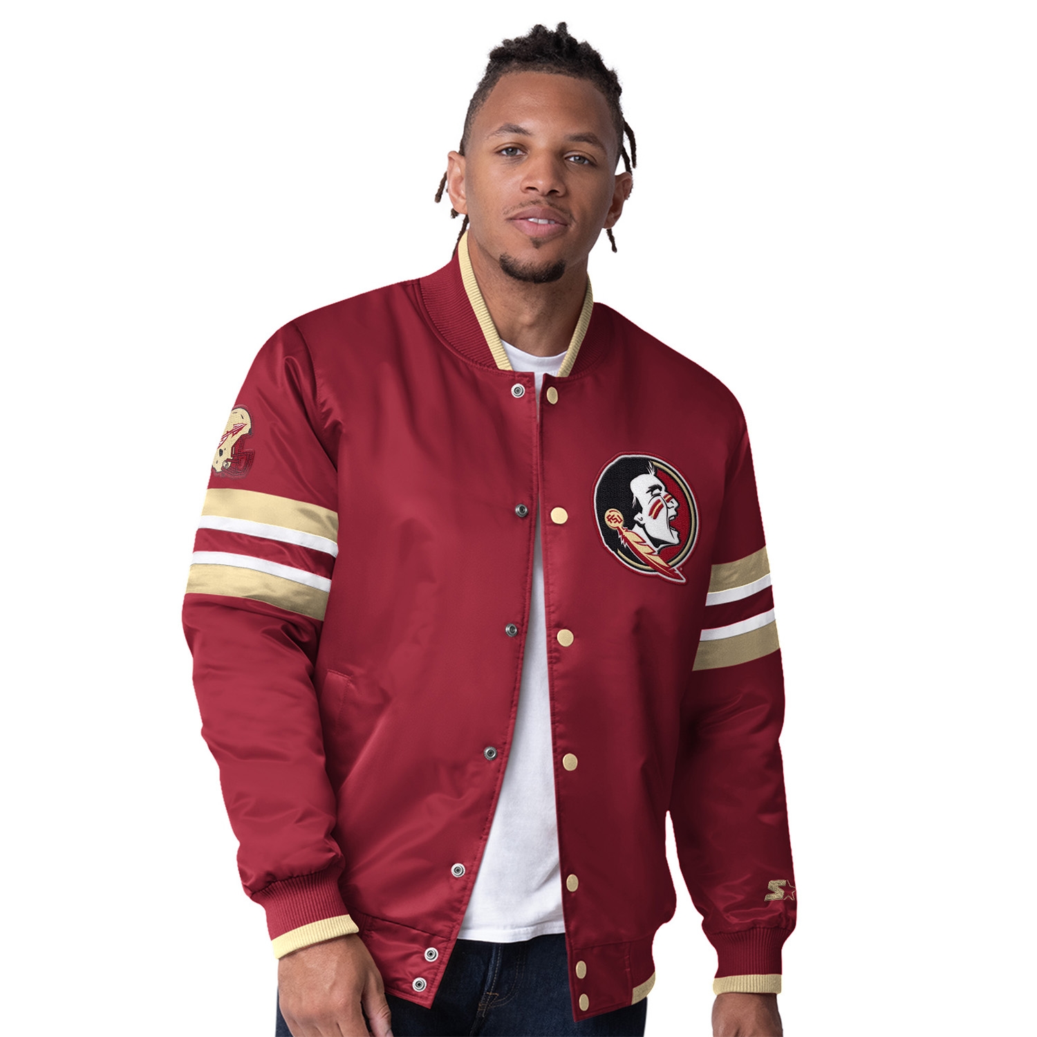 Florida State Seminoles Starter Scout Varsity NCAA Jacke Rot