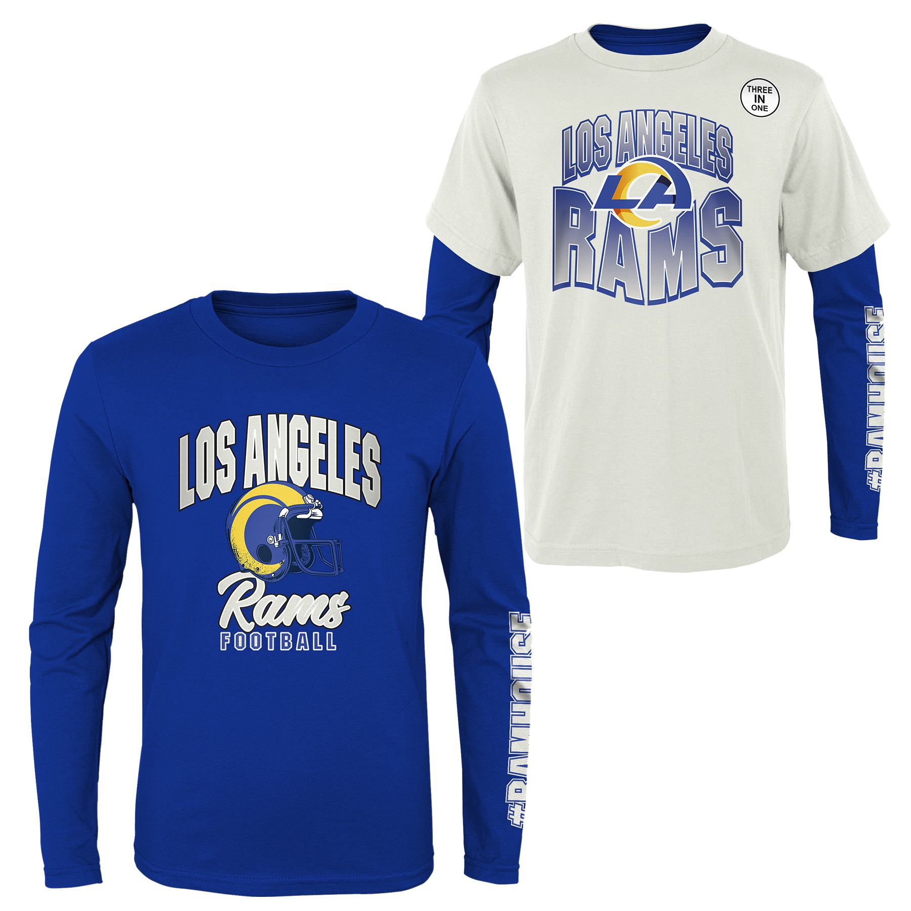 Los Angeles Rams Game Day 3-in-1 Combo NFL Shirt (YOUTH)