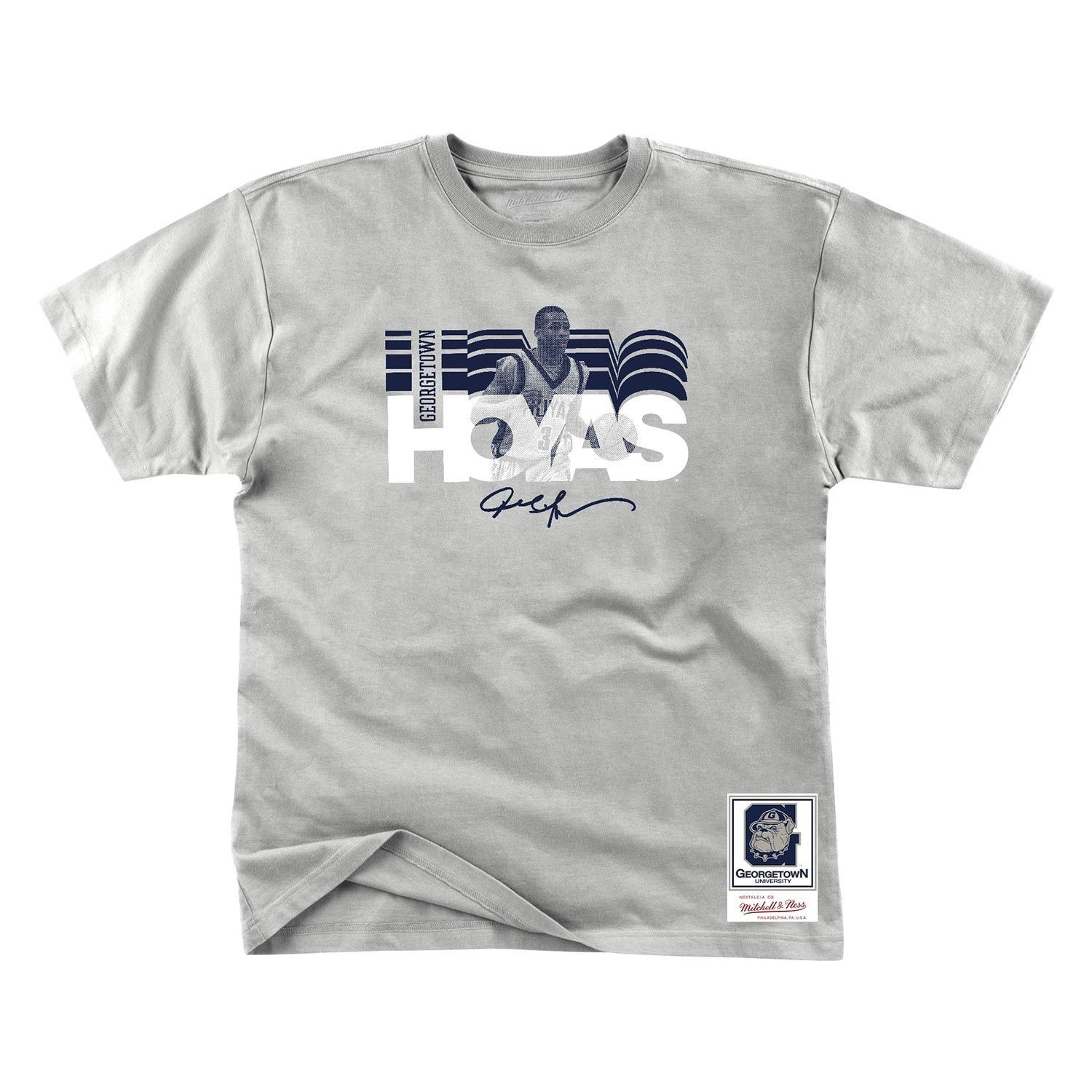 Georgetown Hoyas Iverson Run That Back Mitchell & Ness NCAA T-Shirt