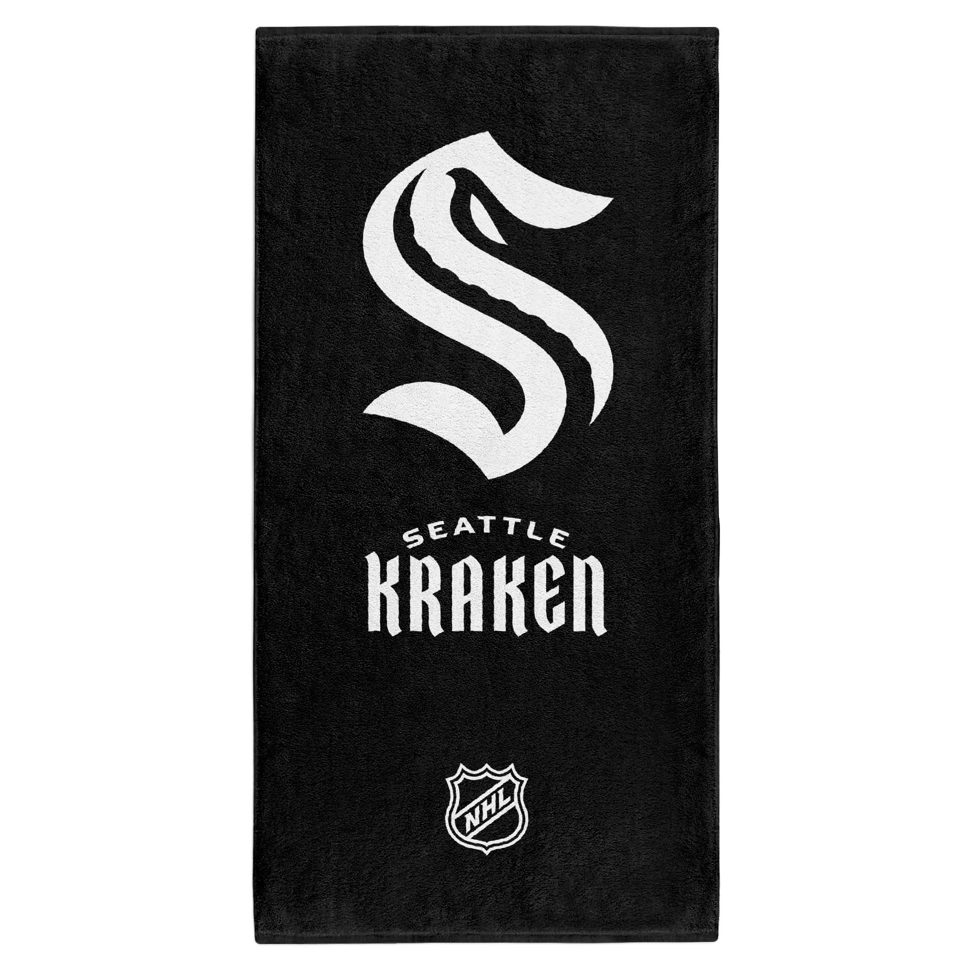 Seattle Kraken NHL Classic Bath Towel Black