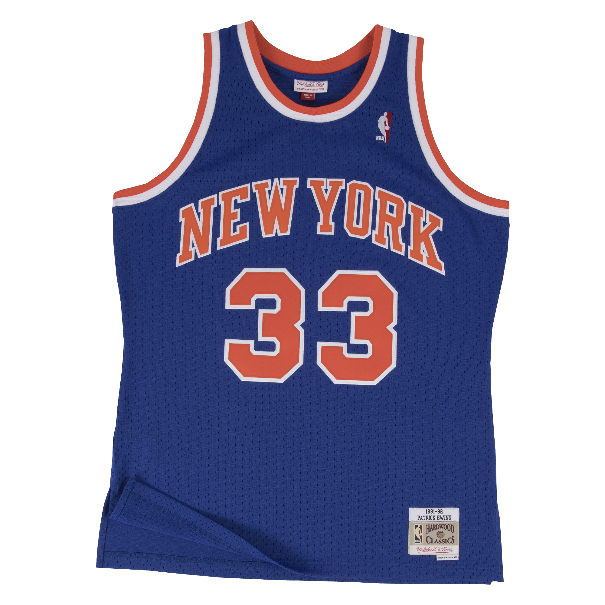 Patrick Ewing #33 New York Knicks 1991-92 Swingman NBA Jersey