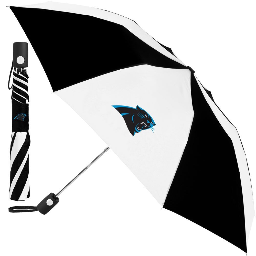 Carolina Panthers NFL Regenschirm (Taschenschirm mit Automatik)