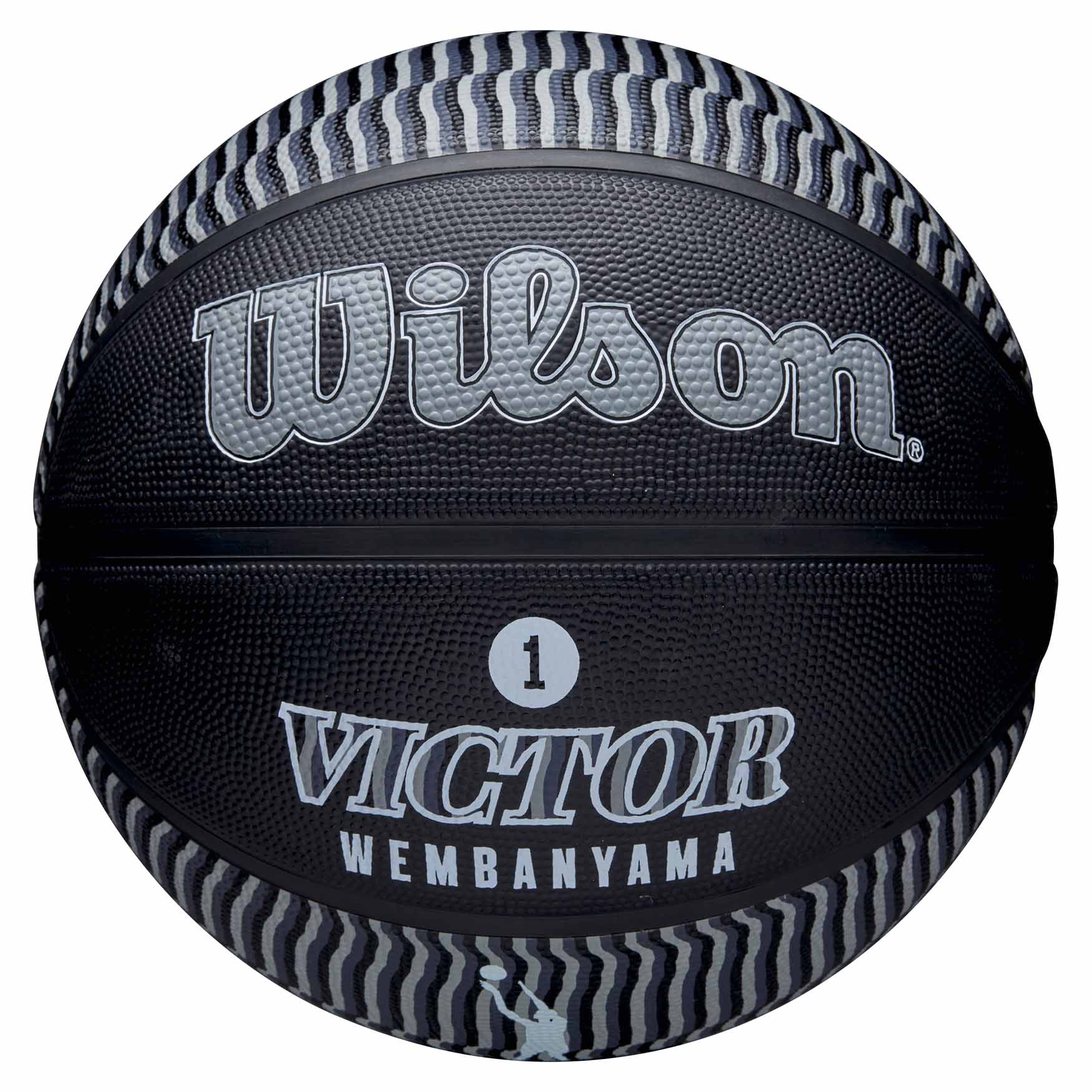 Victor Wembanyama San Antonio Spurs NBA Icon Outdoor Basketball (Size 7)