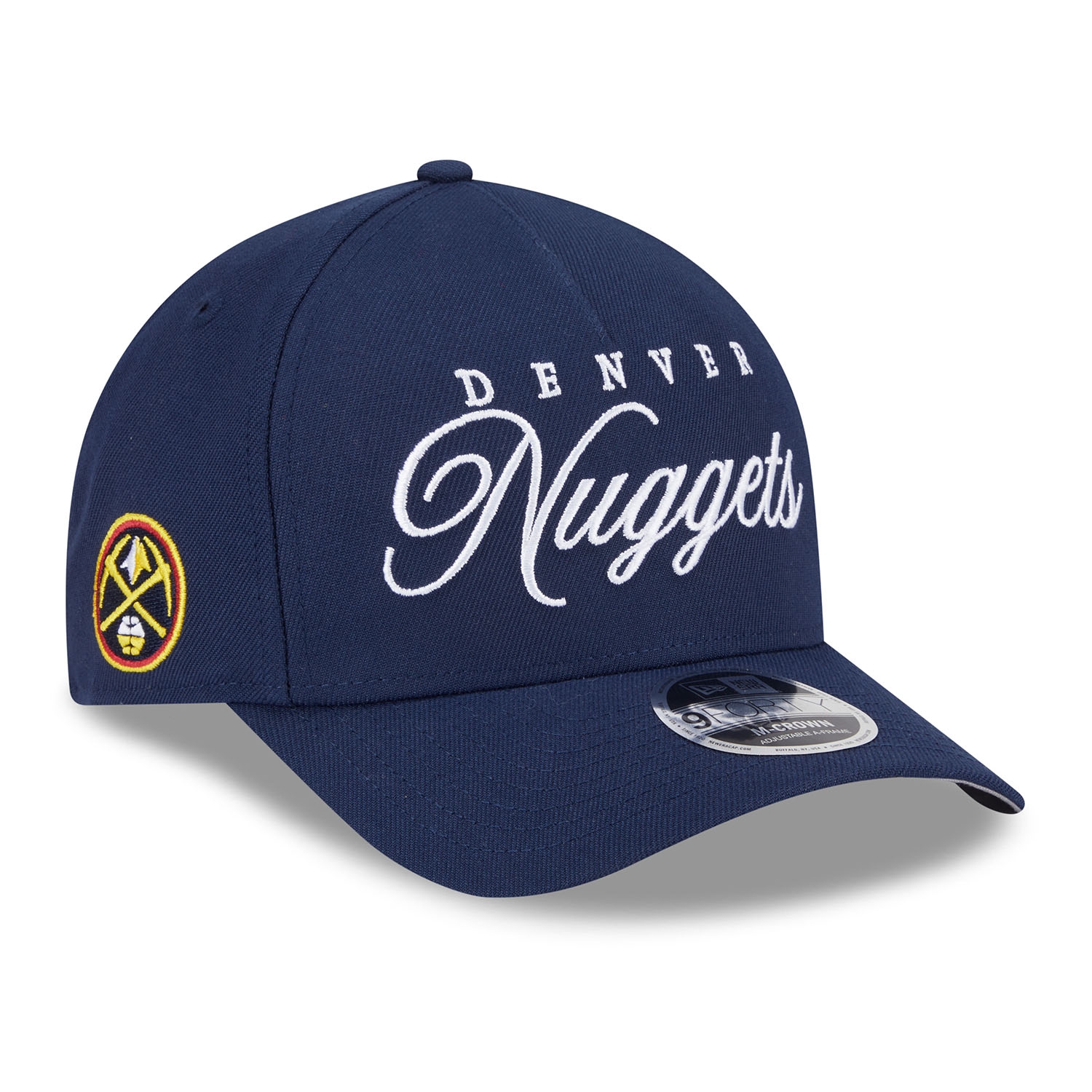 Denver Nuggets 2025 NBA Draft 9FORTY M-Crown A-Frame Snapback Cap Navy