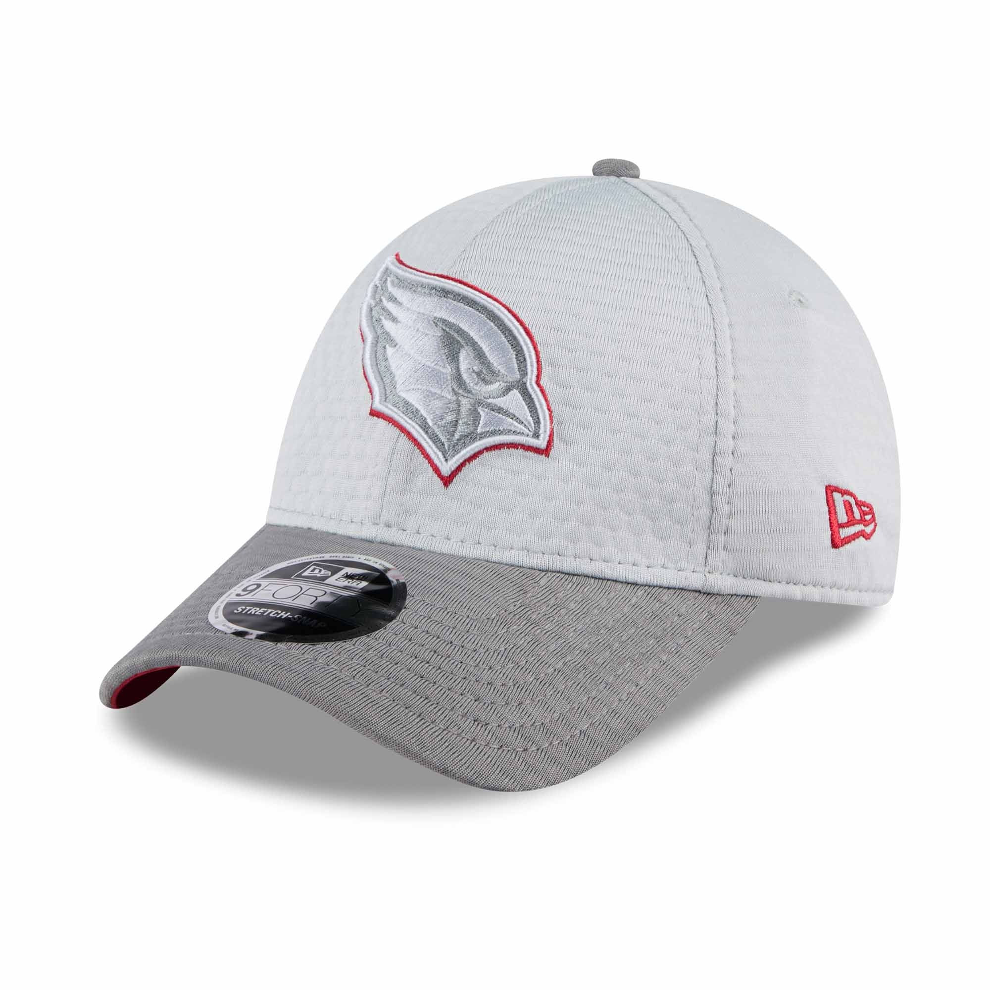 Arizona Cardinals 2024 NFL Training Camp New Era Stretch-Snap 9FORTY Cap Grau