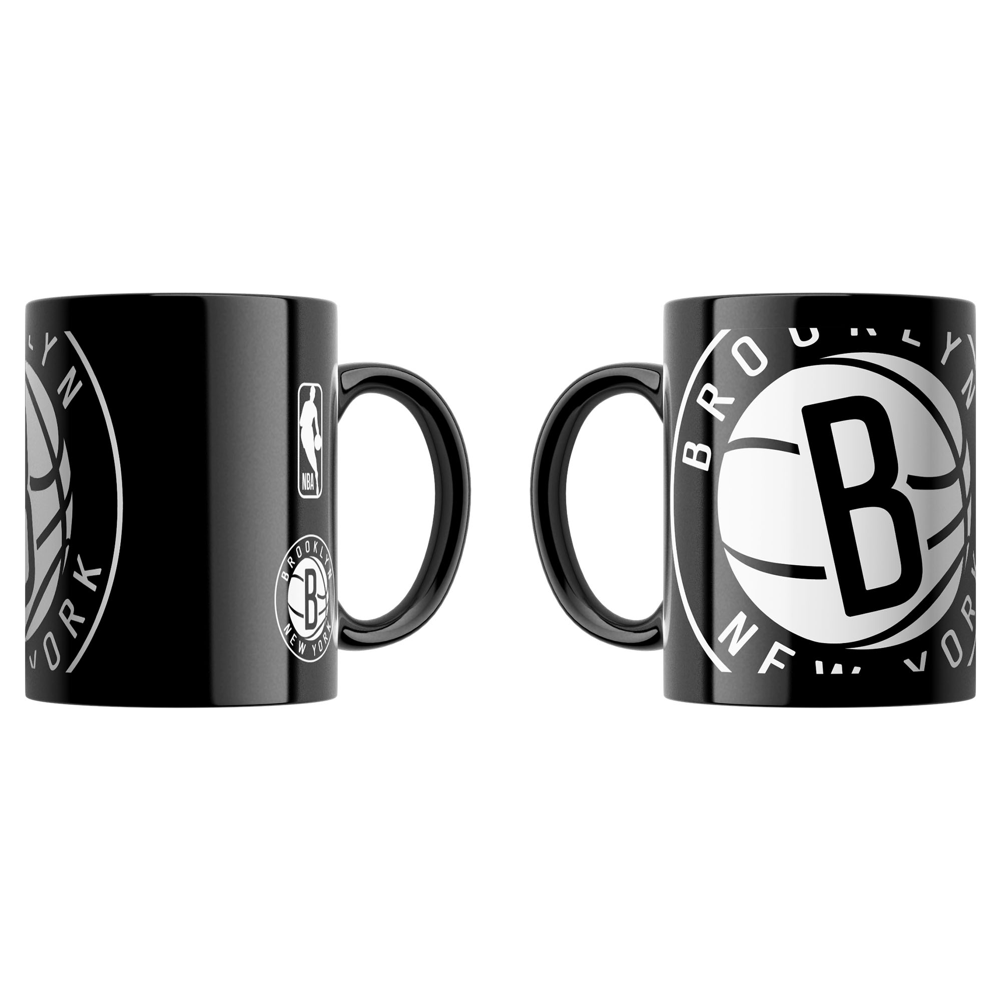 Brooklyn Nets Oversized Logo NBA Becher (330 ml)