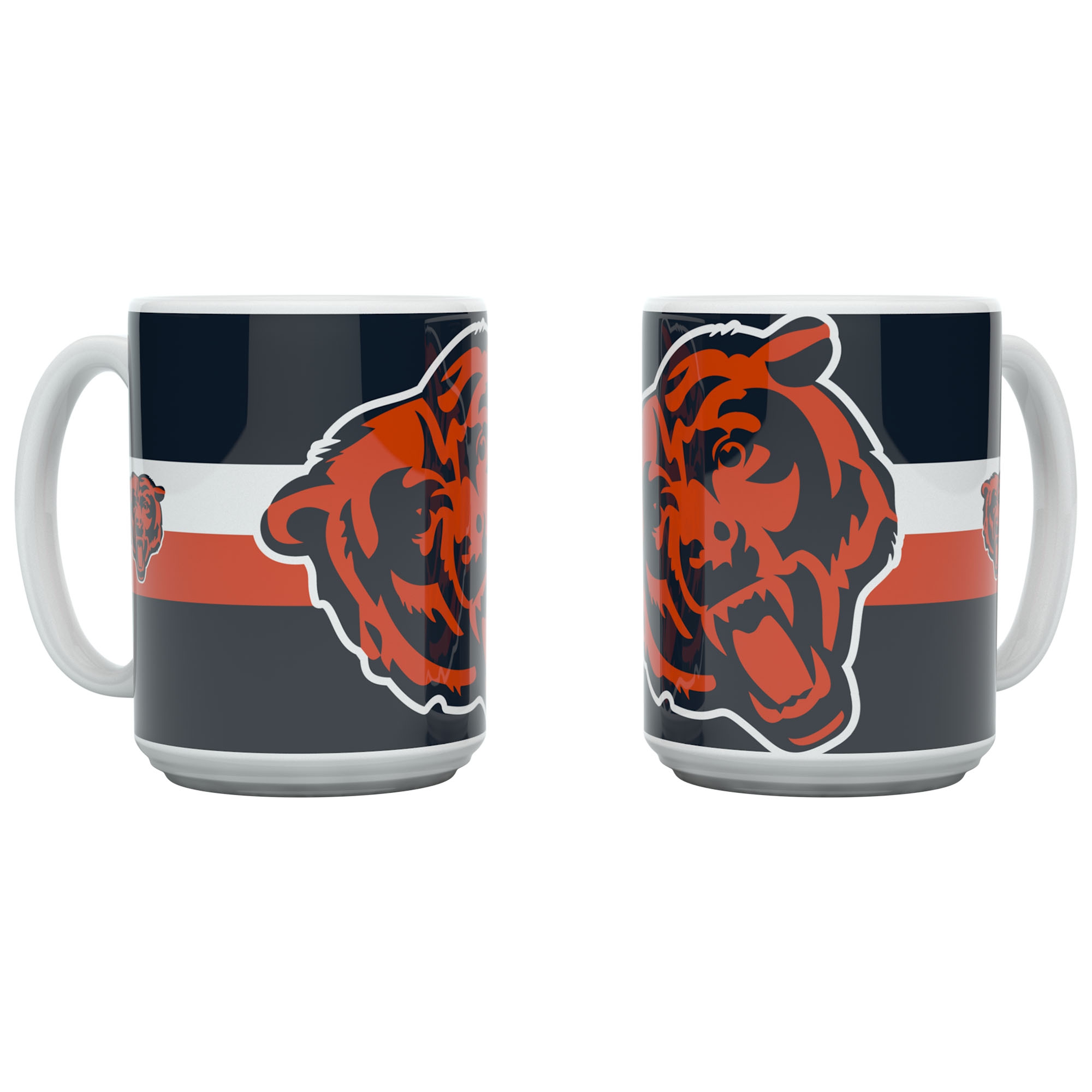 Chicago Bears Triple Logo Jumbo Becher (450 ml)