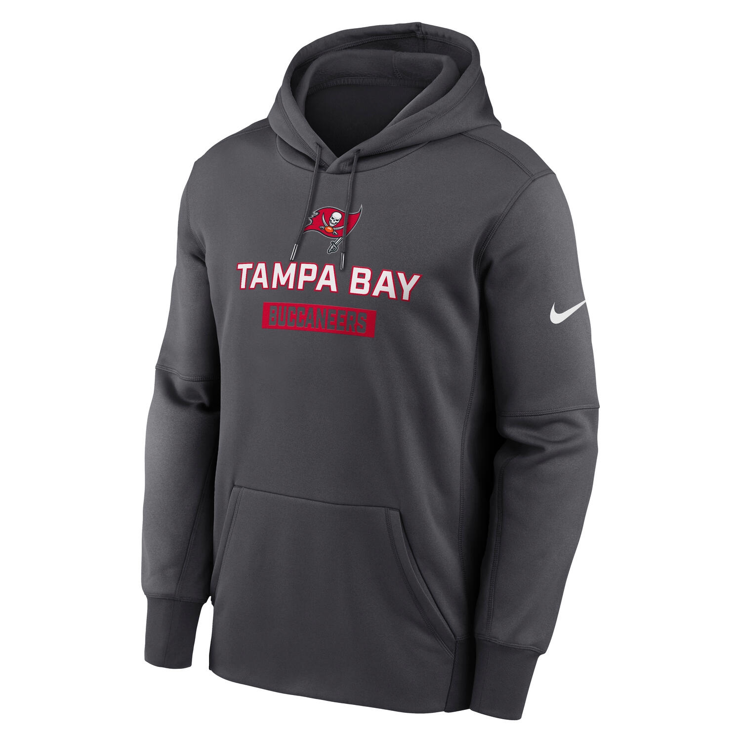 Tampa Bay Buccaneers Toss Sweep Therma-FIT NFL Hoodie Anthracite