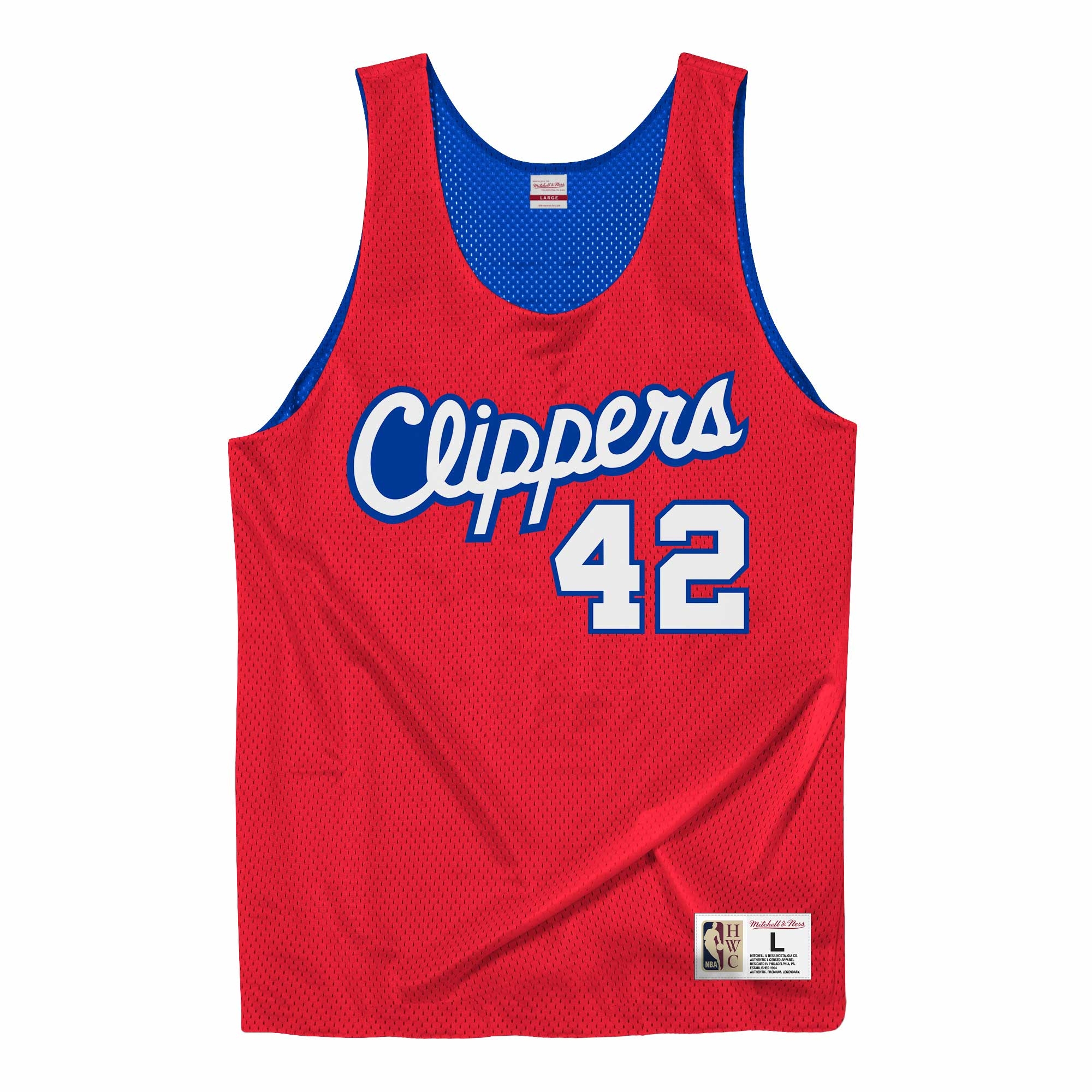 Elton Brand #42 Los Angeles Clippers Mitchell & Ness NBA Reversible Mesh Jersey