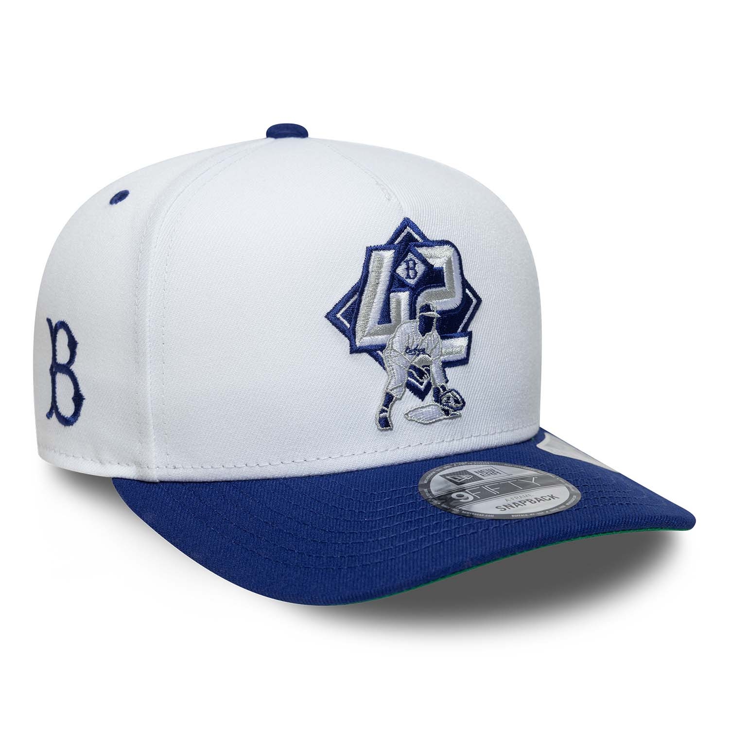 Jackie Robinson #42 Brooklyn Dodgers 9FIFTY A-Frame Snapback MLB Cap