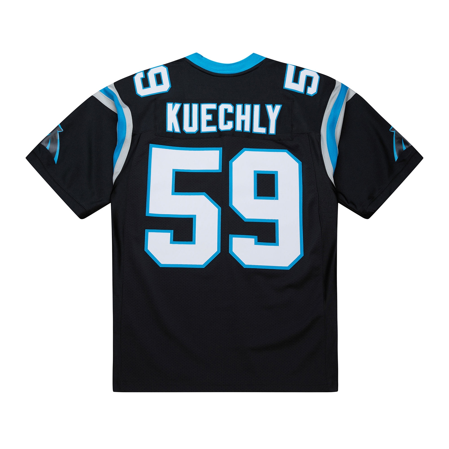 Luke Kuechly #59 Carolina Panthers 2013 Authentic Throwback NFL Trikot Schwarz