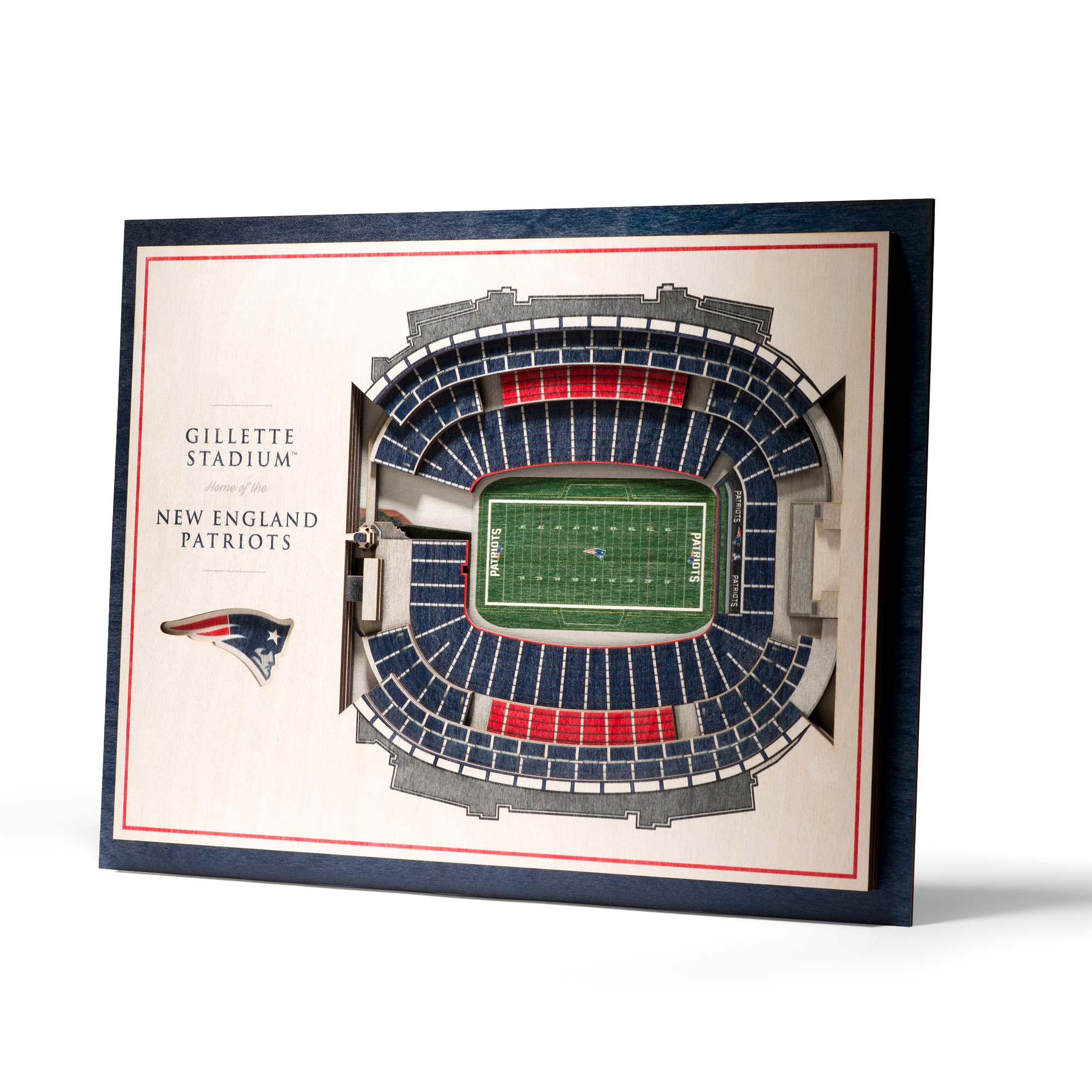 New England Patriots 5-Layer NFL StadiumView Bild
