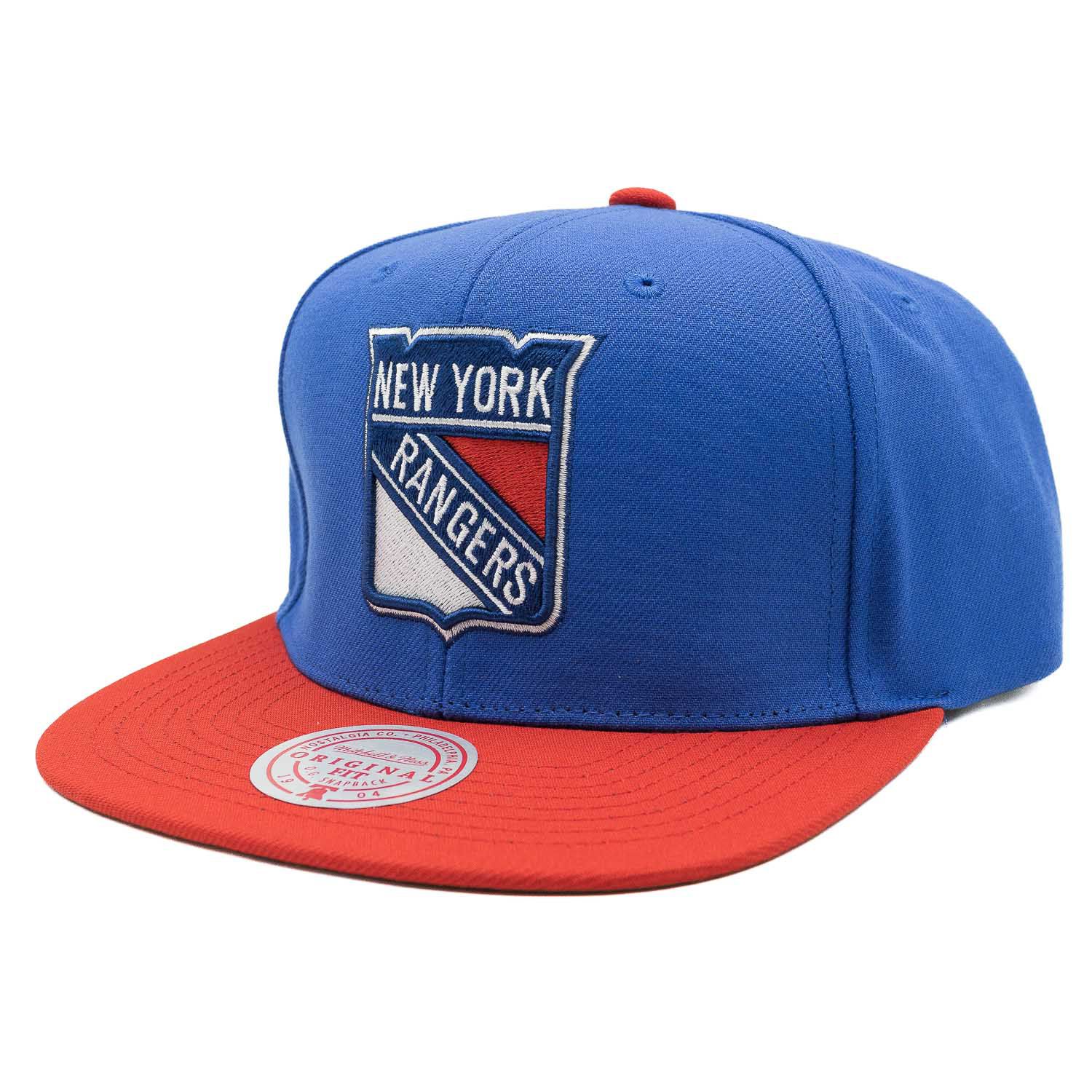 New York Rangers Team 2-Tone Mitchell & Ness Snapback NHL Cap