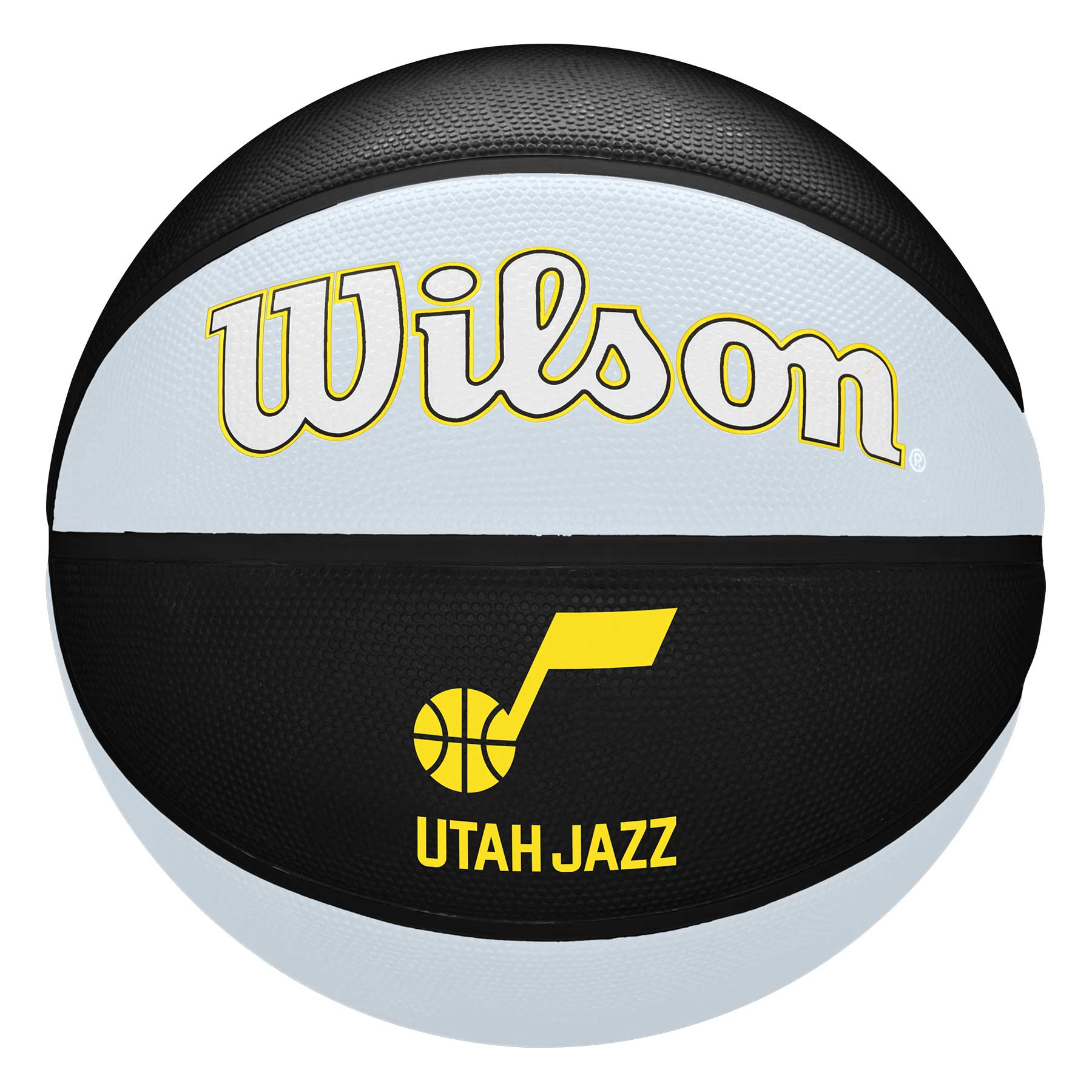 Utah Jazz Team Tribute Wilson NBA Basketball (Size 7)