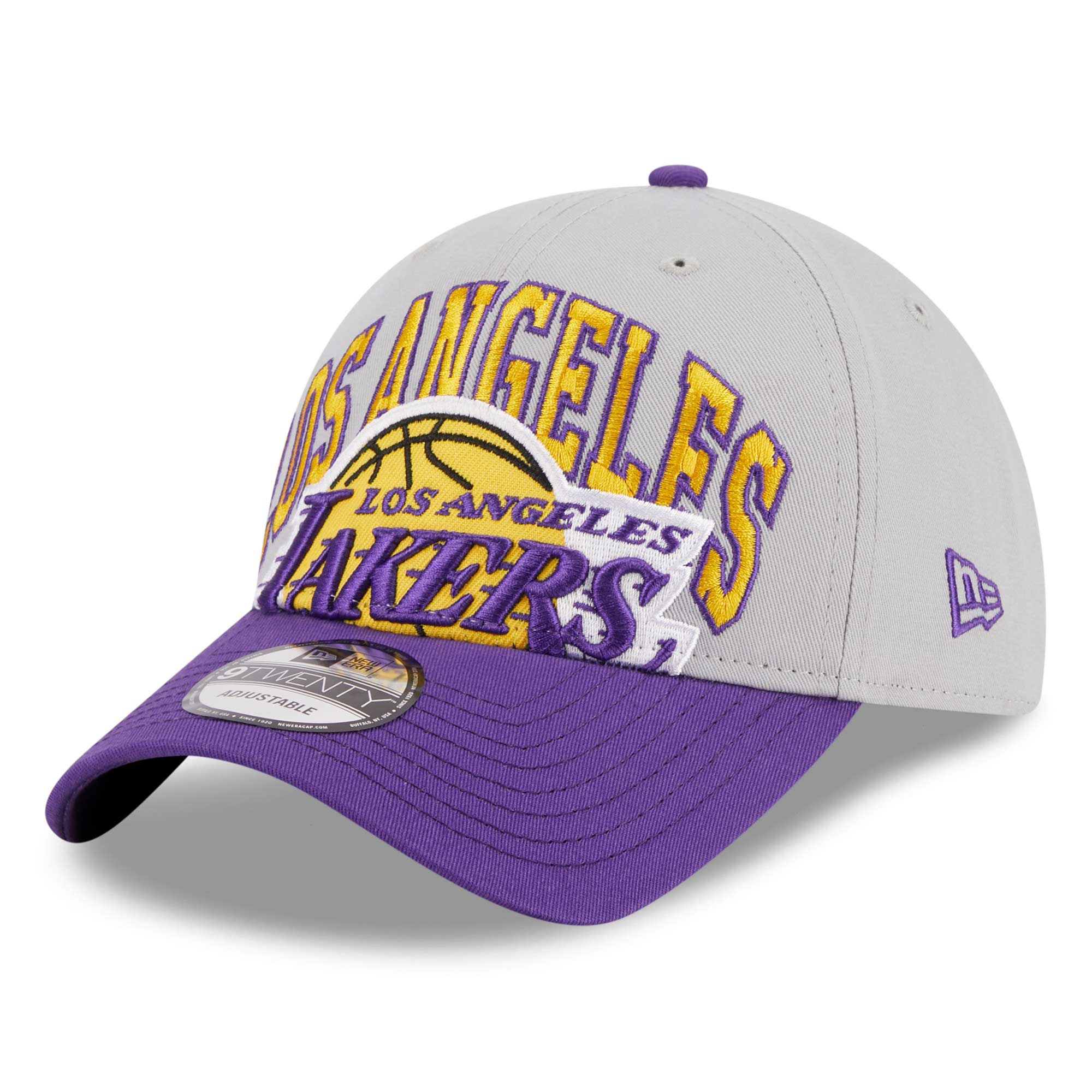 Los Angeles Lakers 2023 NBA Tip-Off New Era 9TWENTY Adjustable Cap