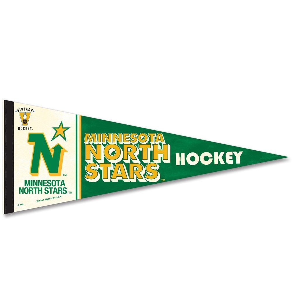Minnesota North Stars Premium Vintage NHL Wimpel