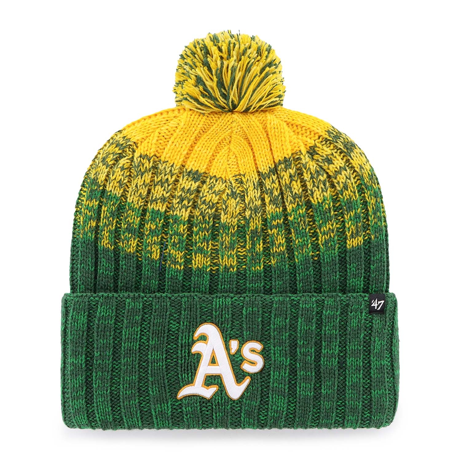 Oakland Athletics '47 Cascade MLB Knit Hat Green