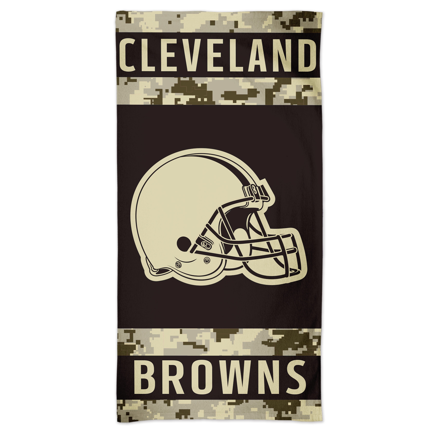 Cleveland Browns Camo Spectra NFL Strandtuch