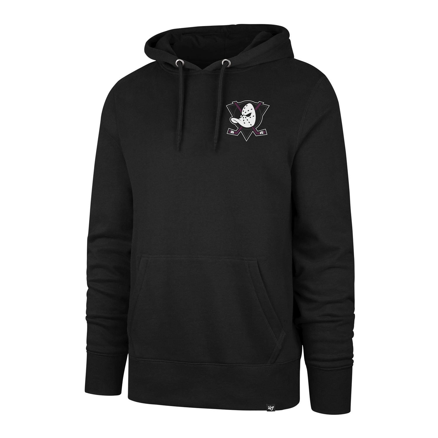 Anaheim Ducks Tonal Backer '47 Burnside NHL Hoodie Schwarz