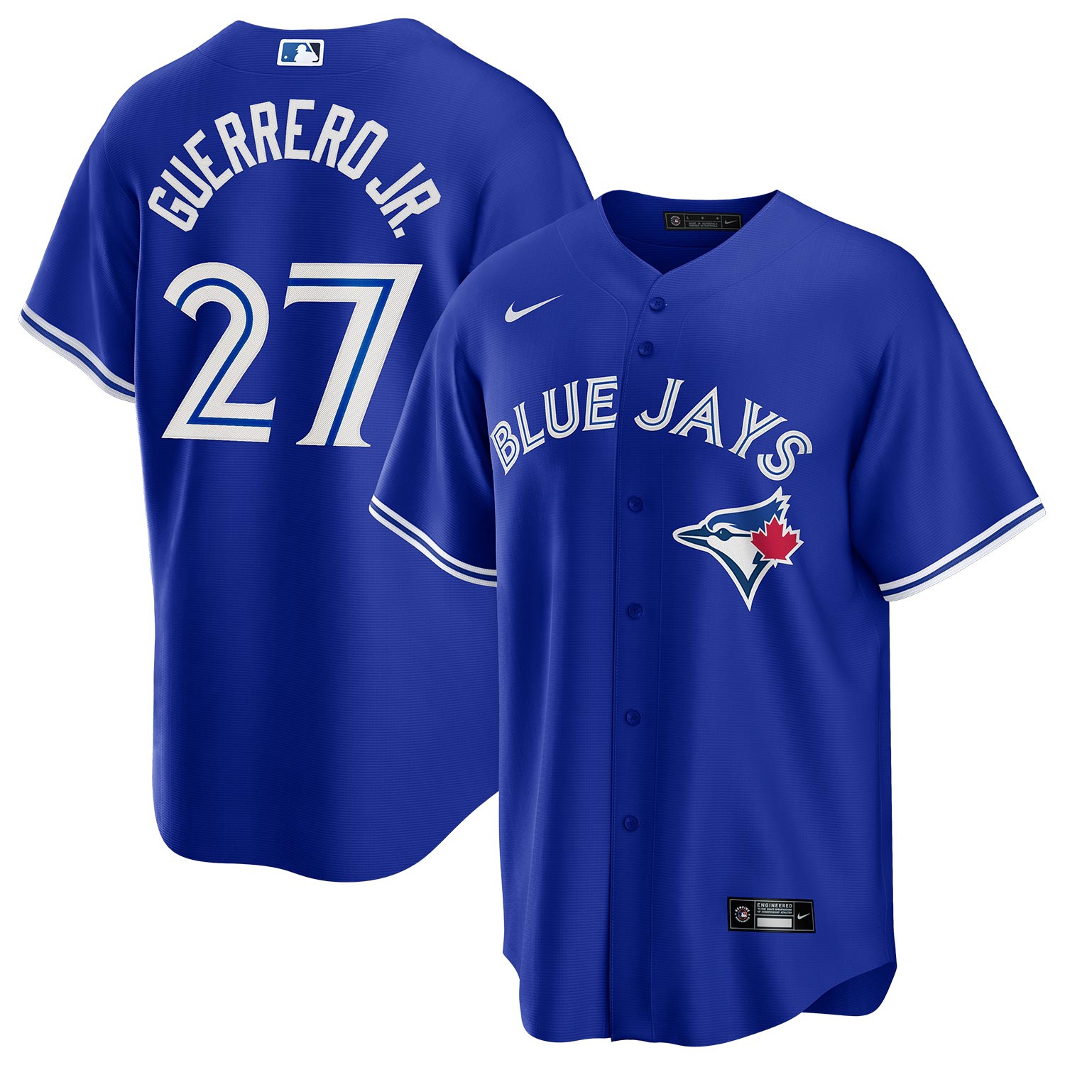 Vladimir Guerrero Jr. #27 Toronto Blue Jays Nike MLB Jersey Blue