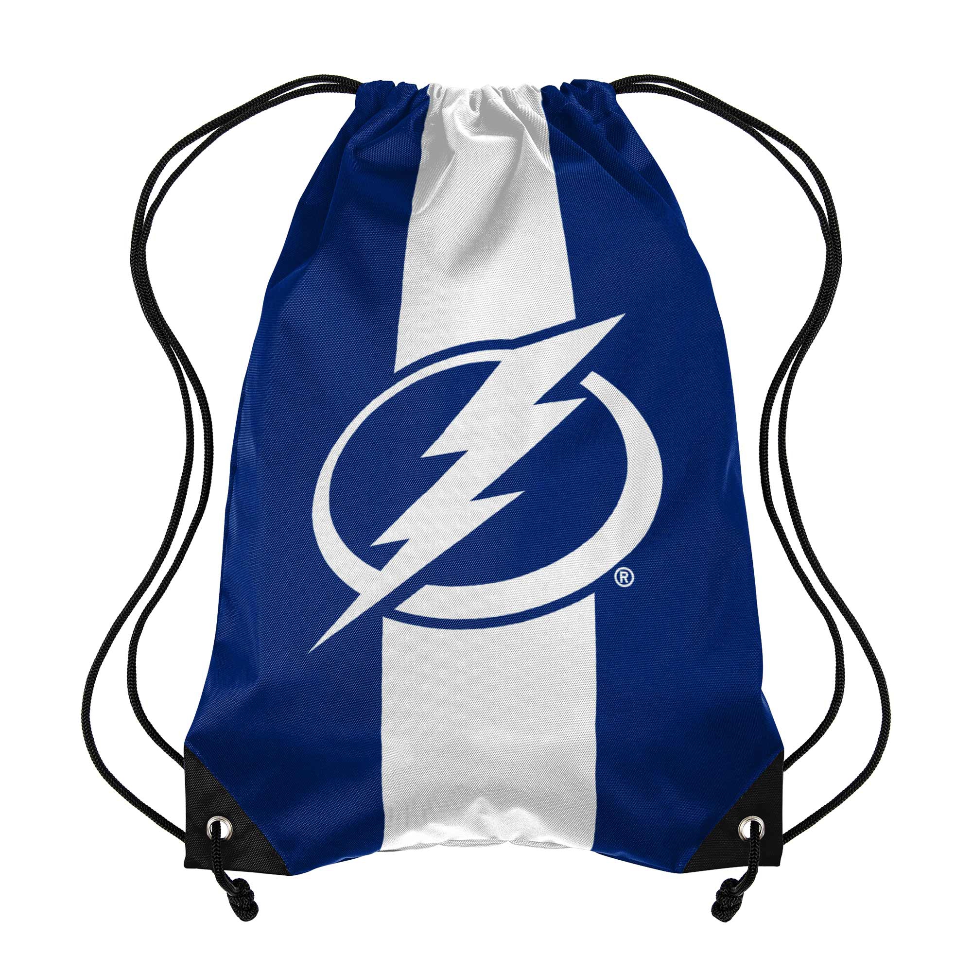 Tampa Bay Lightning Team Stripe NHL Drawstring Backpack
