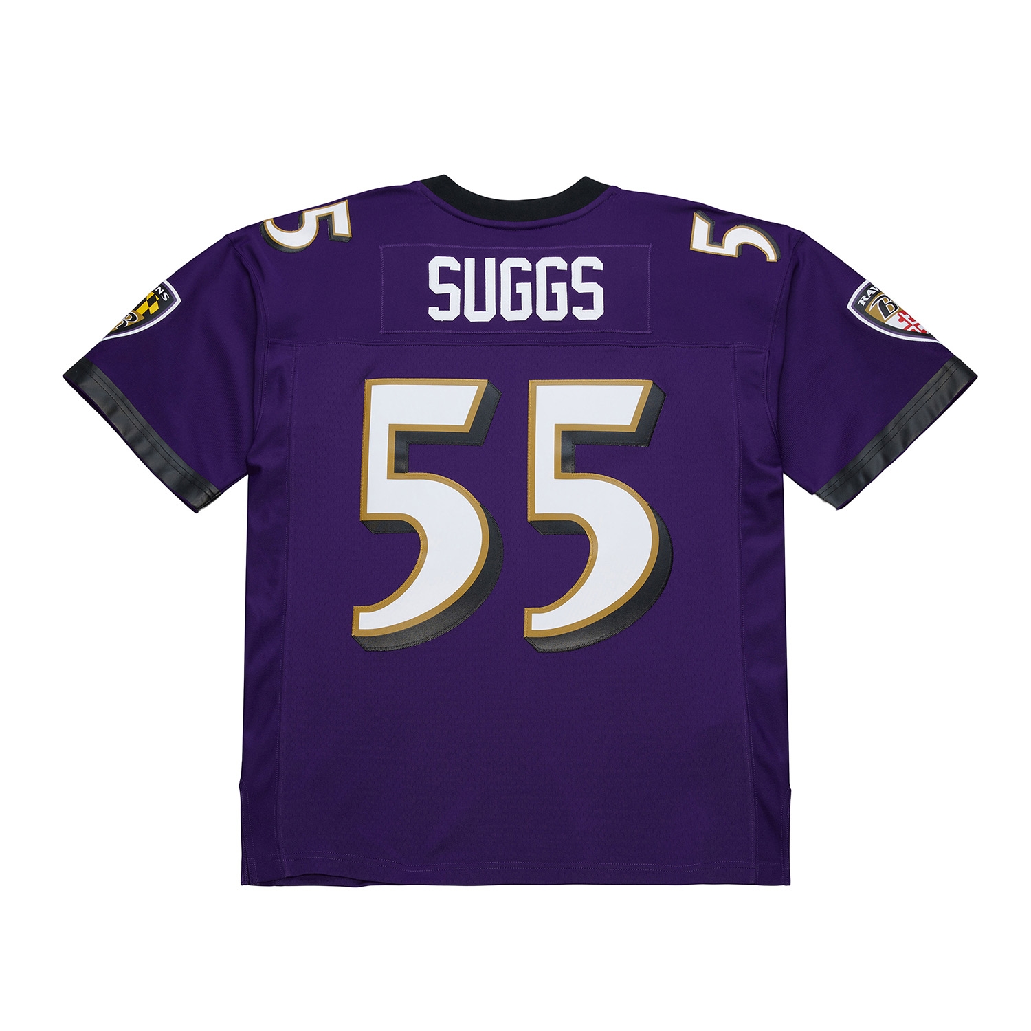 Terrell Suggs #55 Baltimore Ravens 2003 Legacy Throwback NFL Jersey Purple
