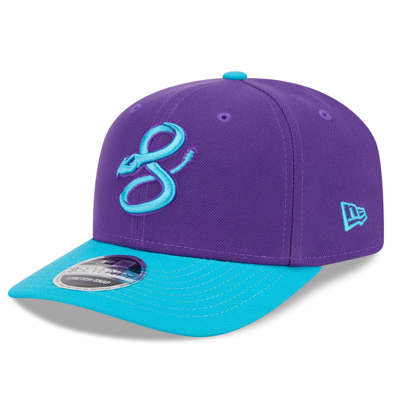 Arizona Diamondbacks MLB City Connect Stretch-Snap 9SEVENTY Cap Lila/Türkis