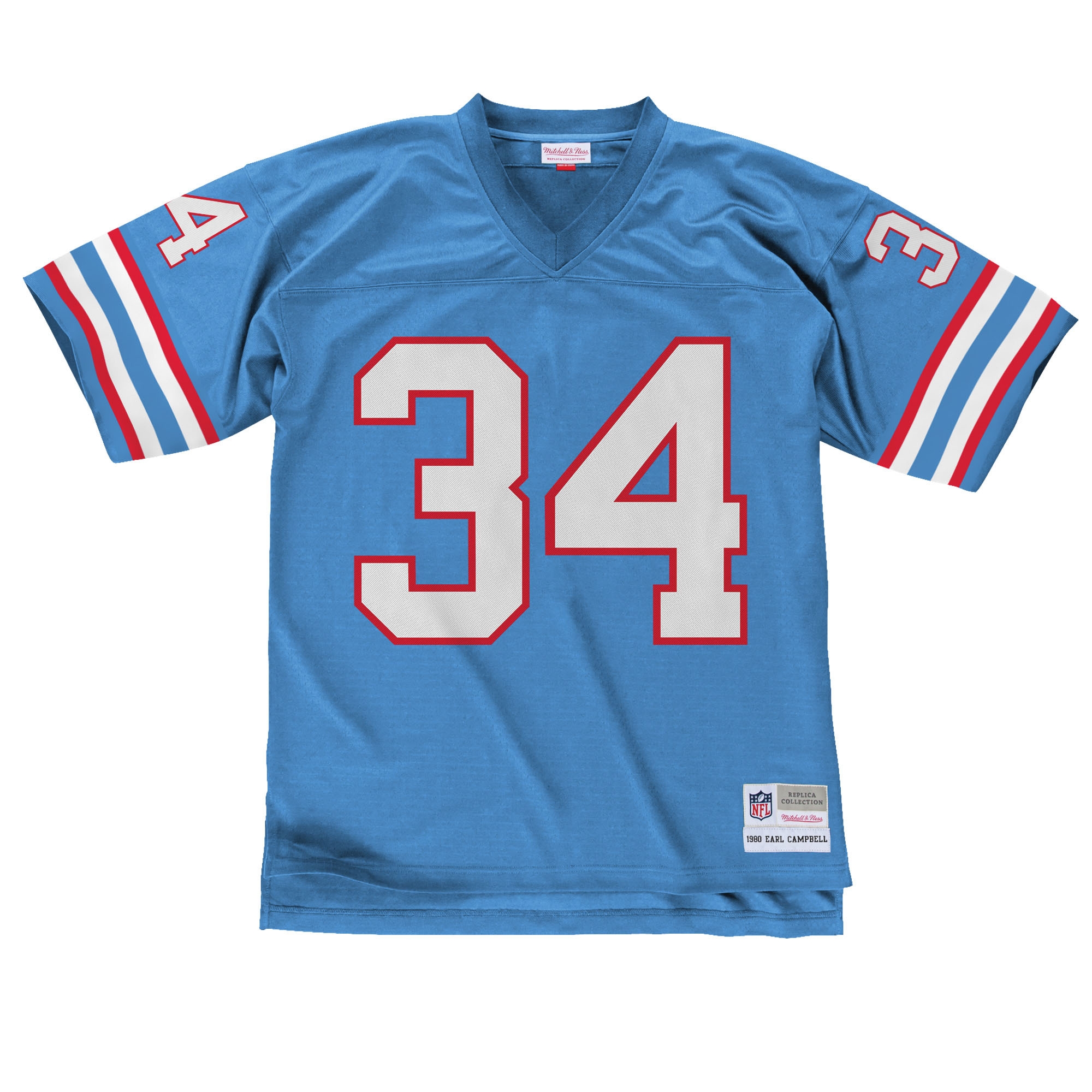 Earl Campbell #34 Houston Oilers Legacy Throwback NFL Jersey