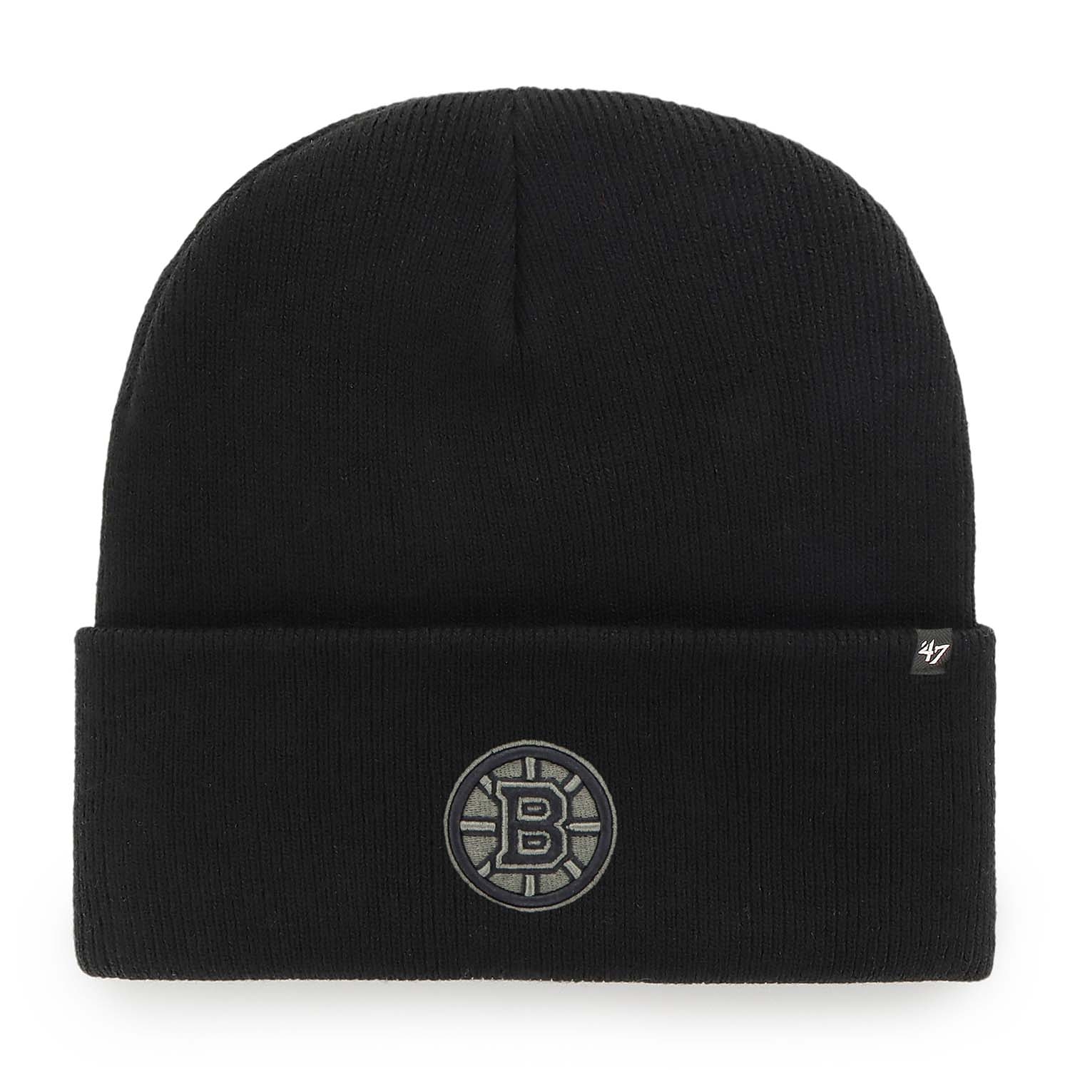 Boston Bruins '47 Haymaker NHL Beanie Knit Black