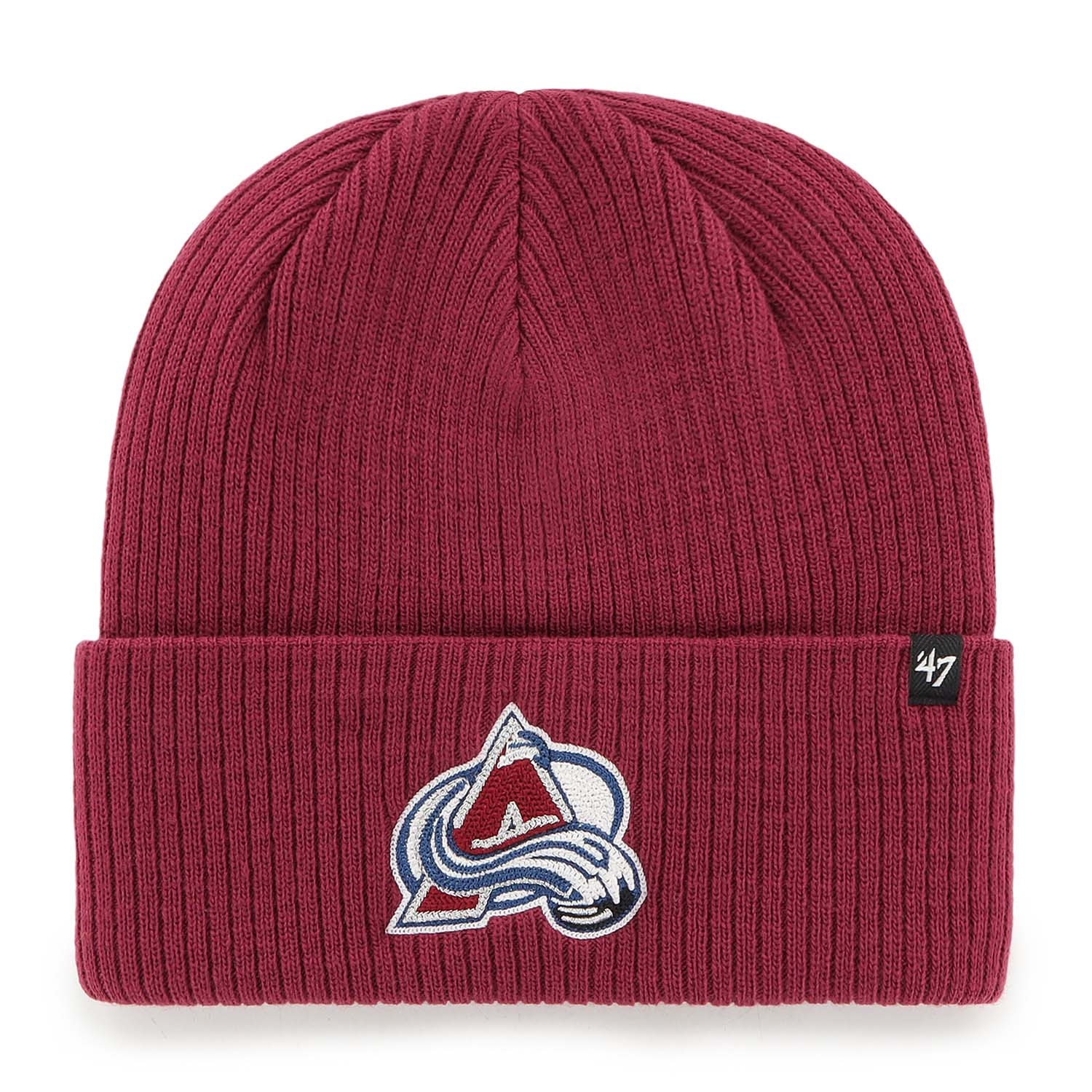 Colorado Avalanche '47 Chain Stitch NHL Wintermütze Burgunder