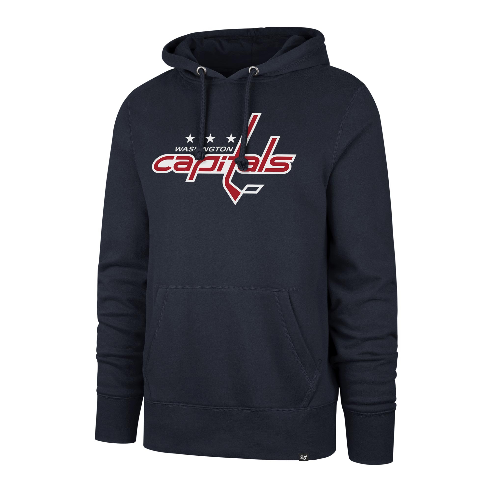Washington Capitals Logo '47 Burnside NHL Hoodie Navy
