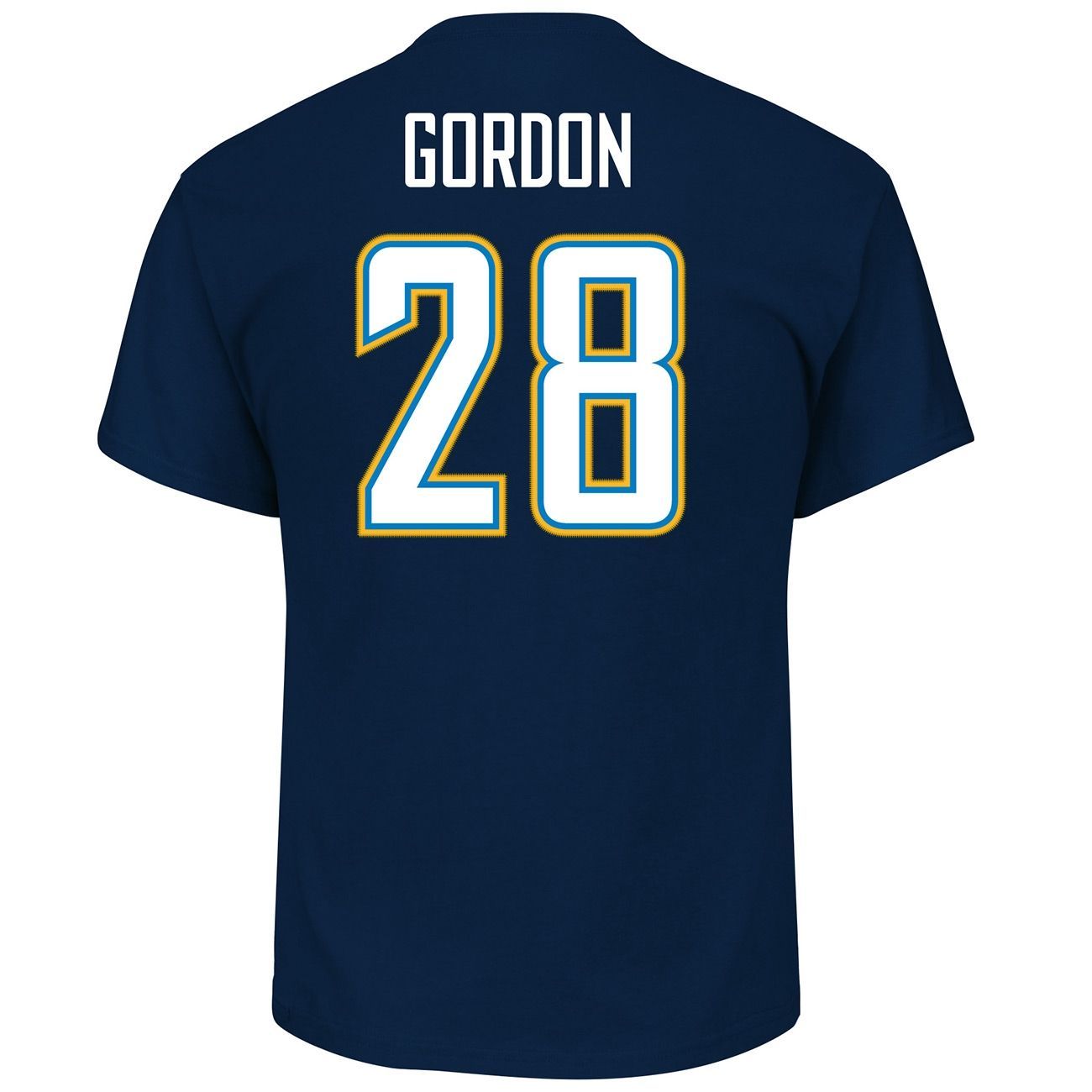 Melvin Gordon #28 Los Angeles Chargers Player NFL T-Shirt