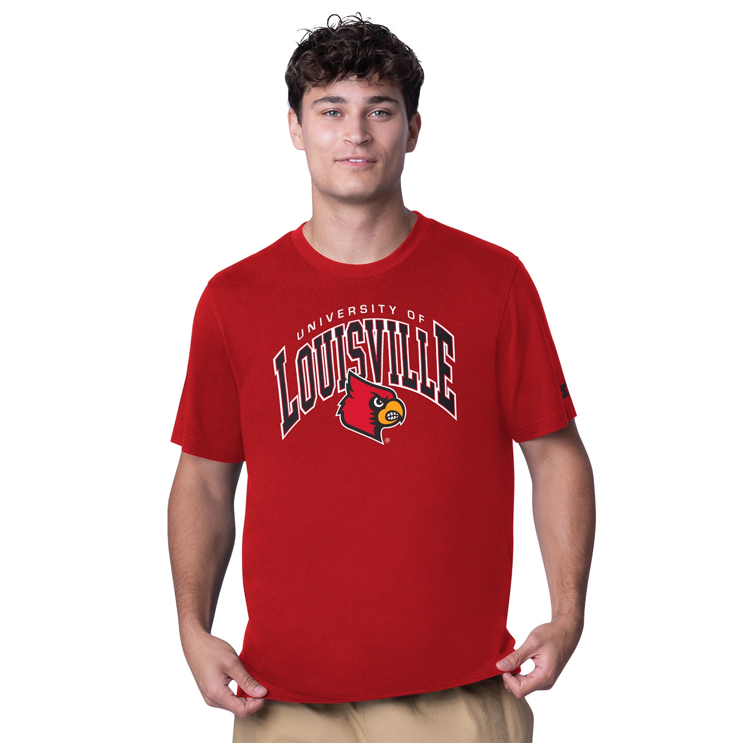 Louisville Cardinals Starter Team Arch NCAA T-Shirt Rot