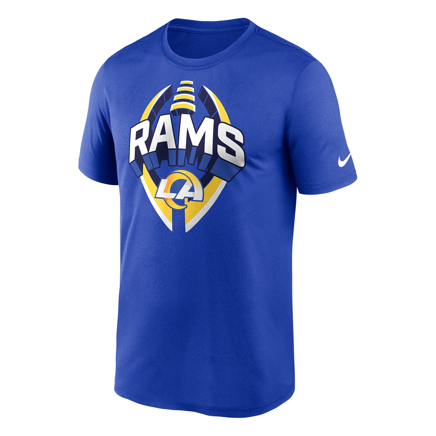 Los Angeles Rams 2025 Icon Nike Legend NFL T-Shirt Blau