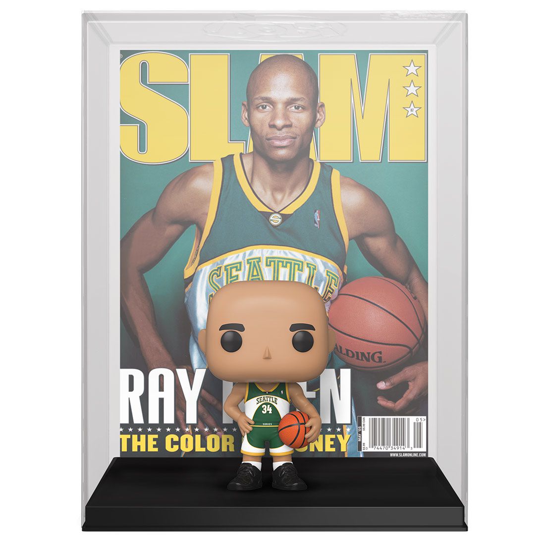 Funko POP! #04 Ray Allen Seattle SuperSonics Slam Magazine Cover