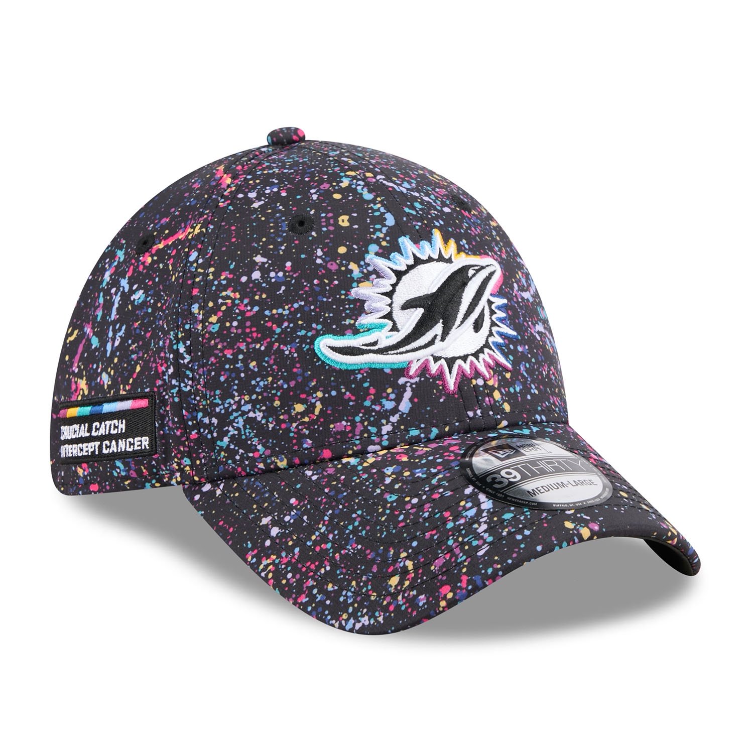 Miami Dolphins 2025 NFL Crucial Catch 39THIRTY Flex Cap