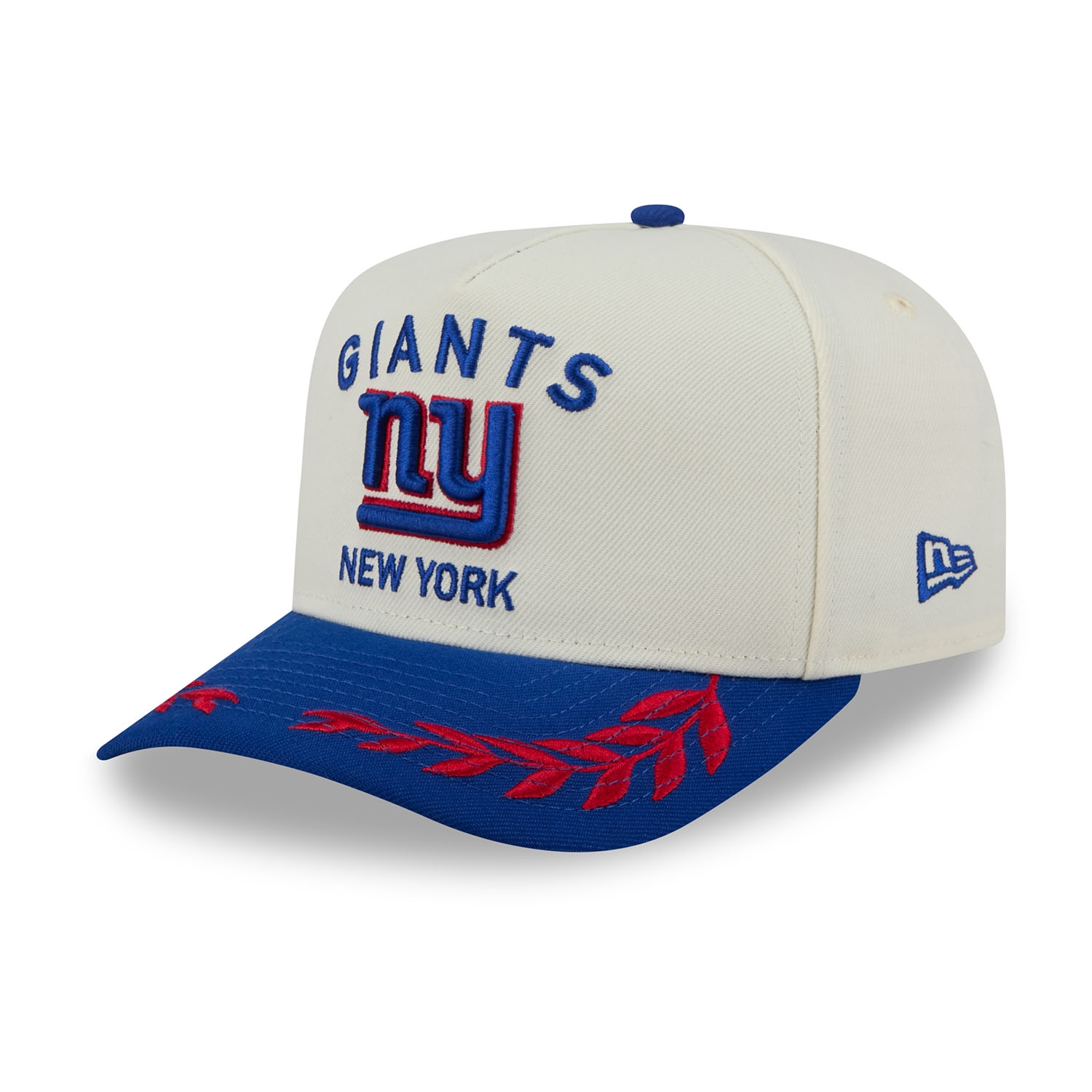 New York Giants 2025 NFL Draft 9FIFTY A-Frame Snapback Cap Cream