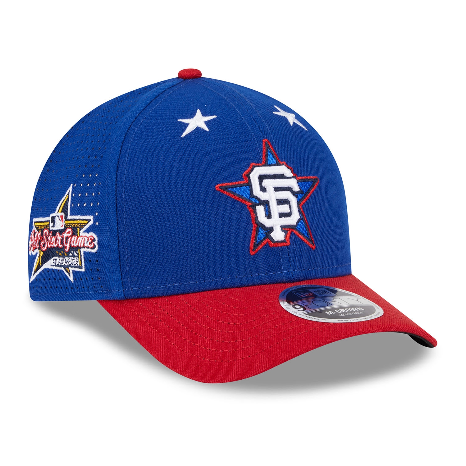 San Francisco Giants Authentic 2025 MLB All-Star Game New Era 9FORTY M-Crown Snapback Cap