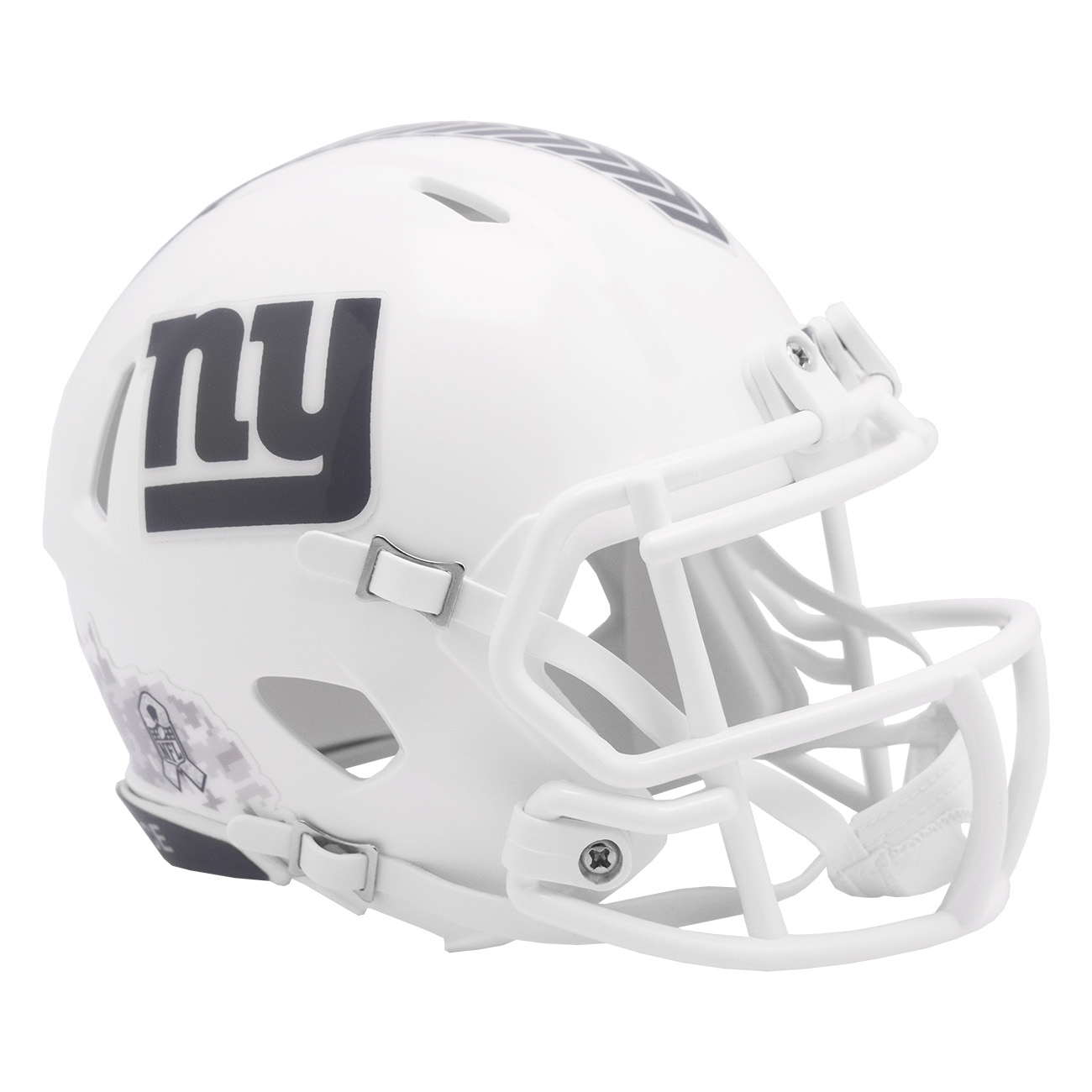 New York Giants 2024 Salute to Service NFL Speed Mini Helmet
