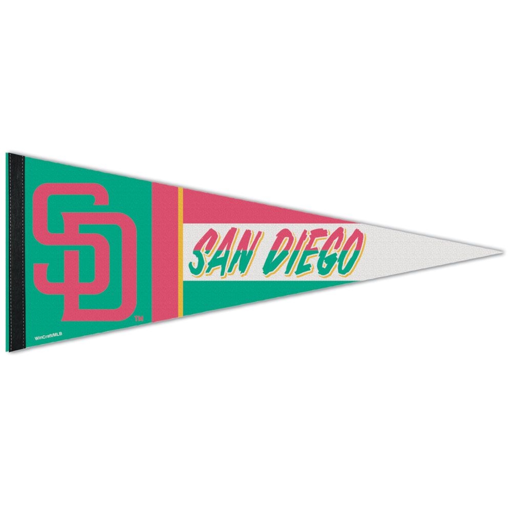 San Diego Padres City Connect WinCraft Premium MLB Pennant
