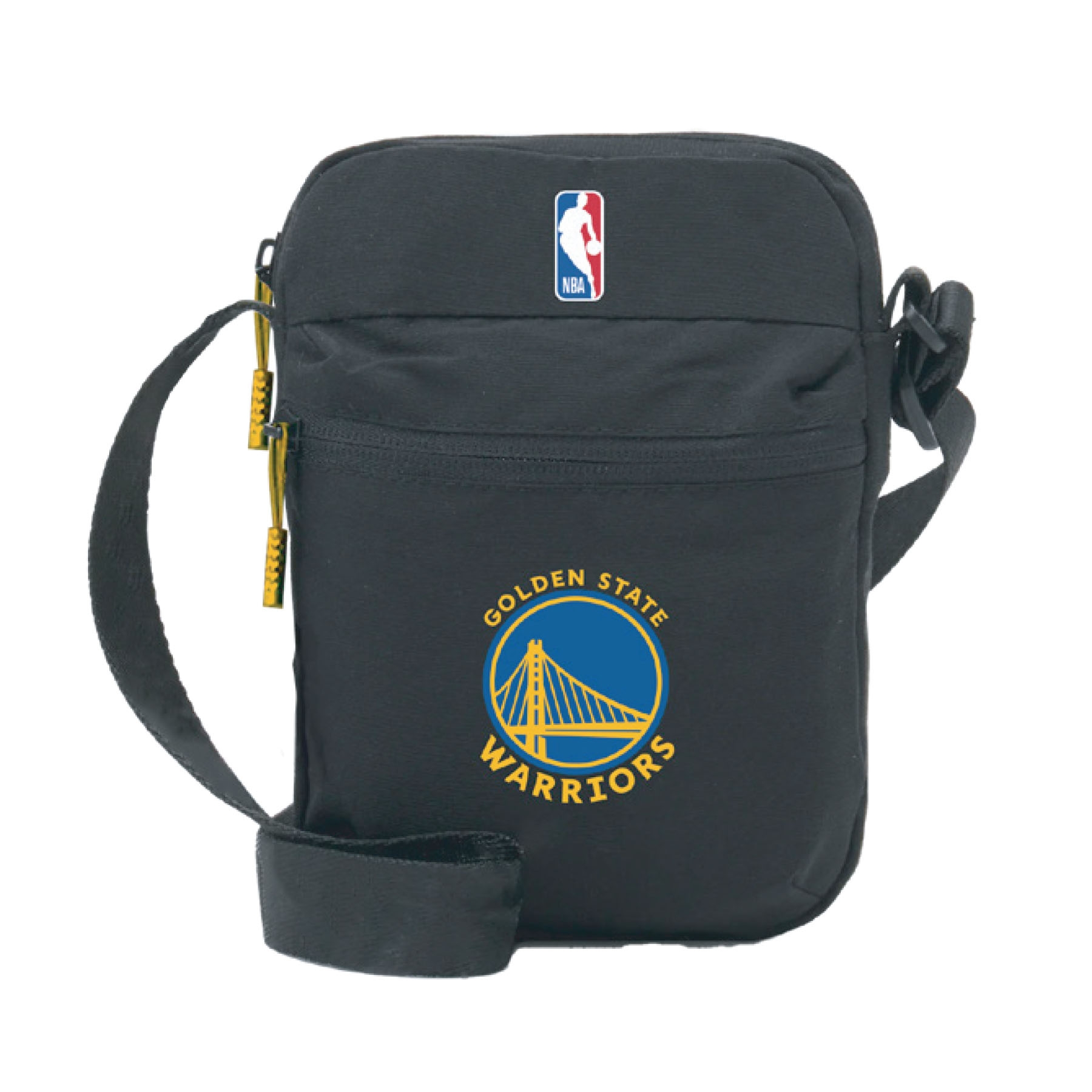 Golden State Warriors NBA Side Bag Black