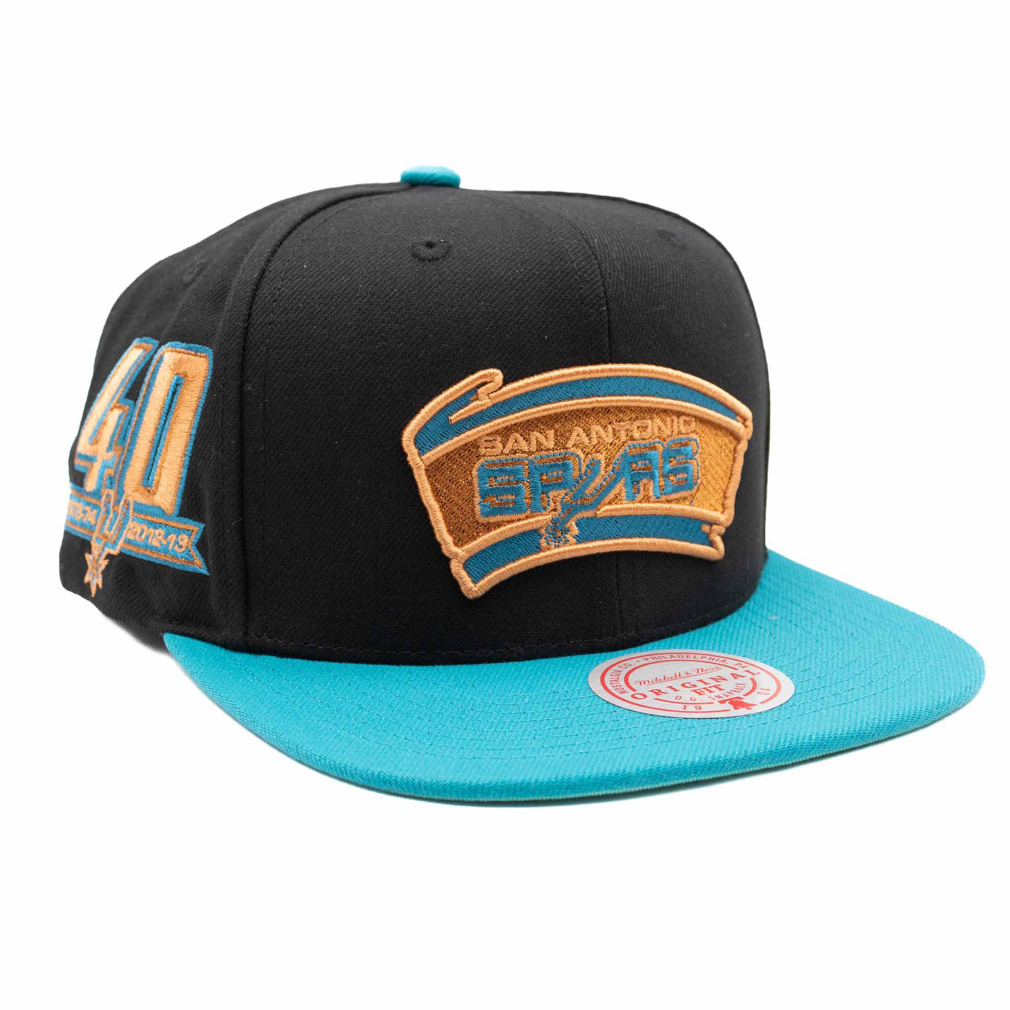 San Antonio Spurs Make Cents Mitchell & Ness Snapback NBA Cap