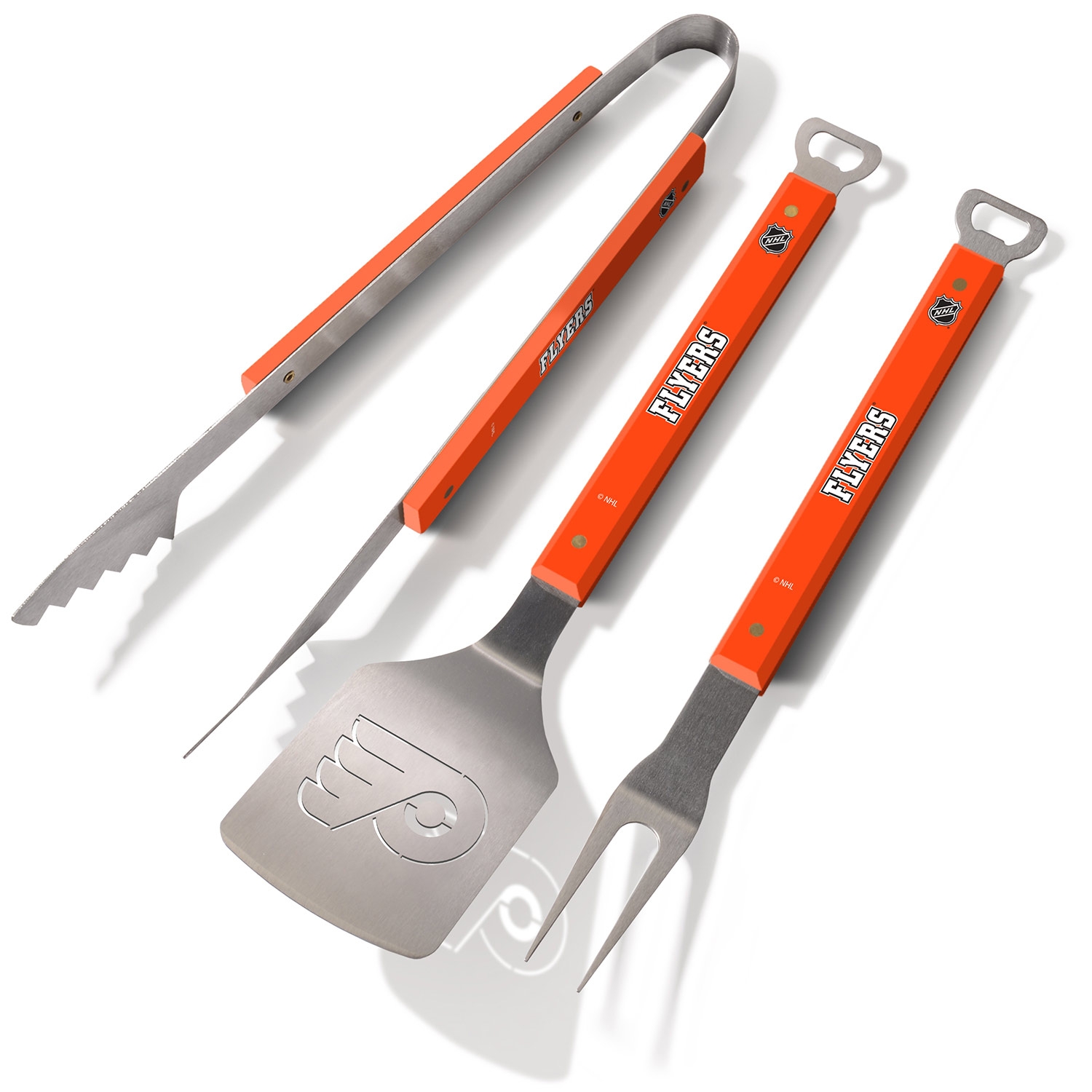 Philadelphia Flyers NHL Spirit Barbecue Grillbesteck-Set (3-Teilig)