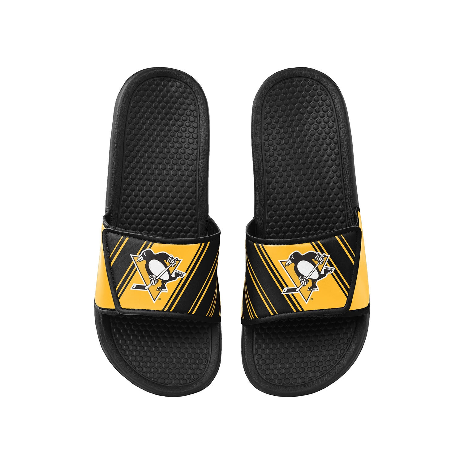 Pittsburgh Penguins Legacy Velcro NHL Sport Slides