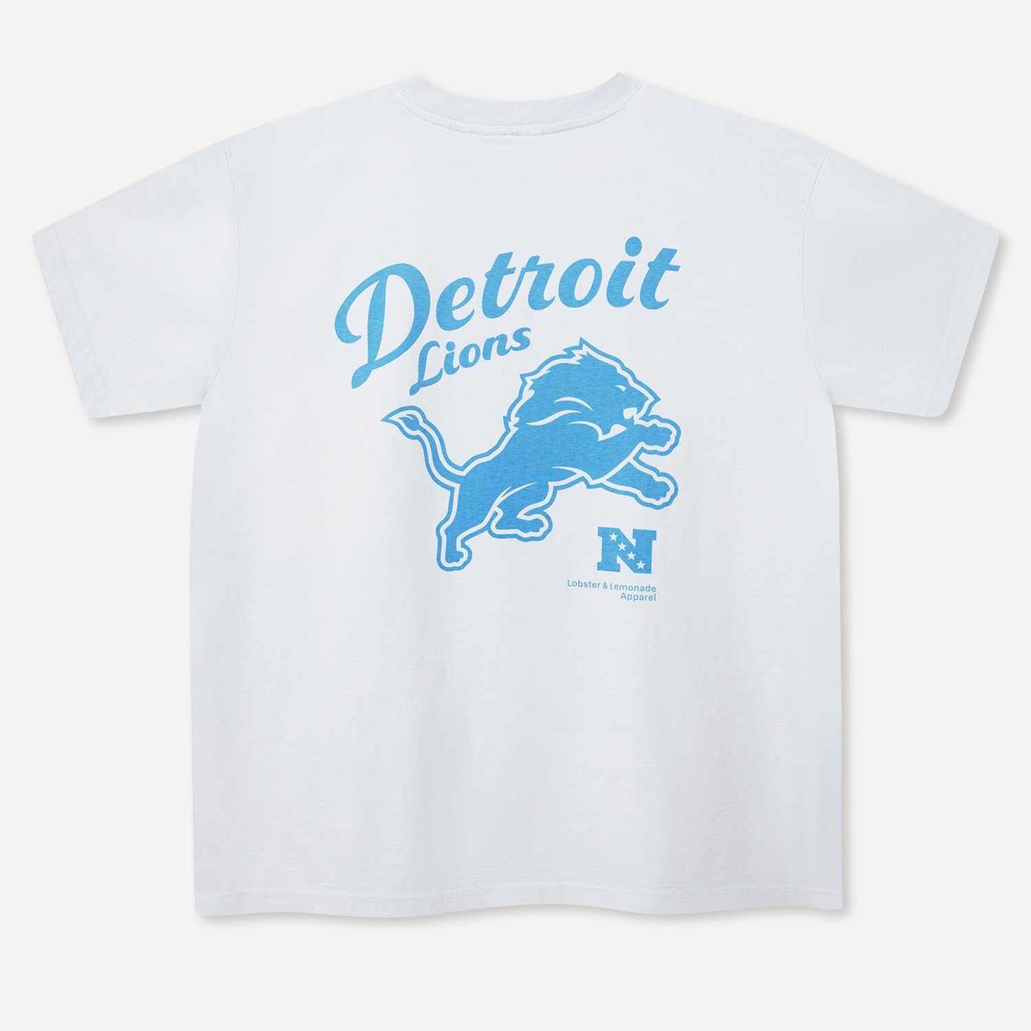 Detroit Lions L&L '89 Classics NFL T-Shirt Grau