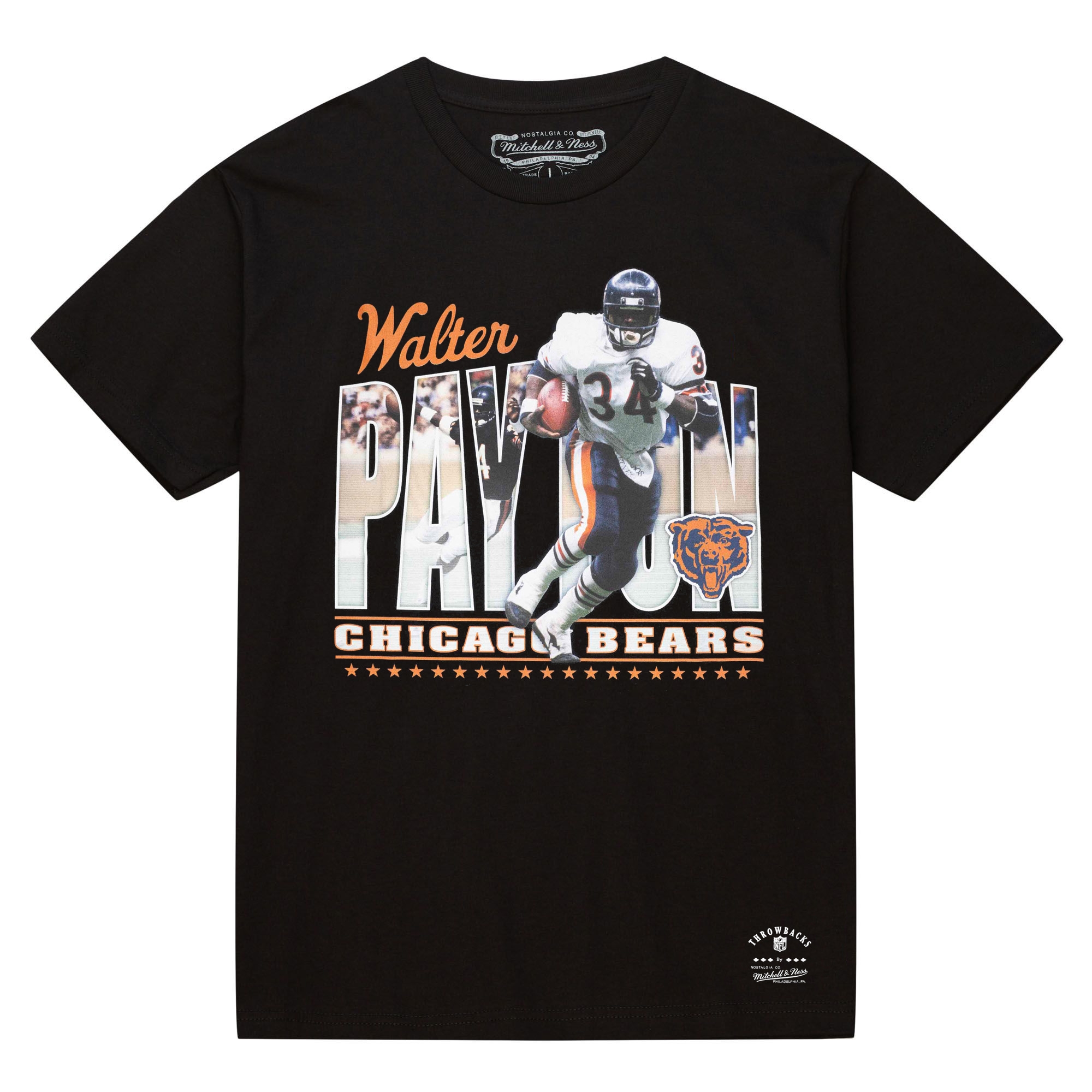 Walter Payton Chicago Bears Mitchell & Ness Classic Photo T-Shirt
