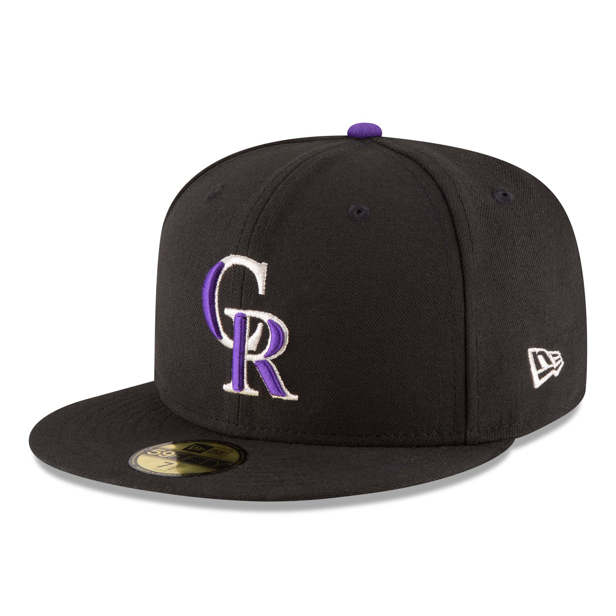 Colorado Rockies Authentic New Era 59FIFTY Fitted MLB Cap Game